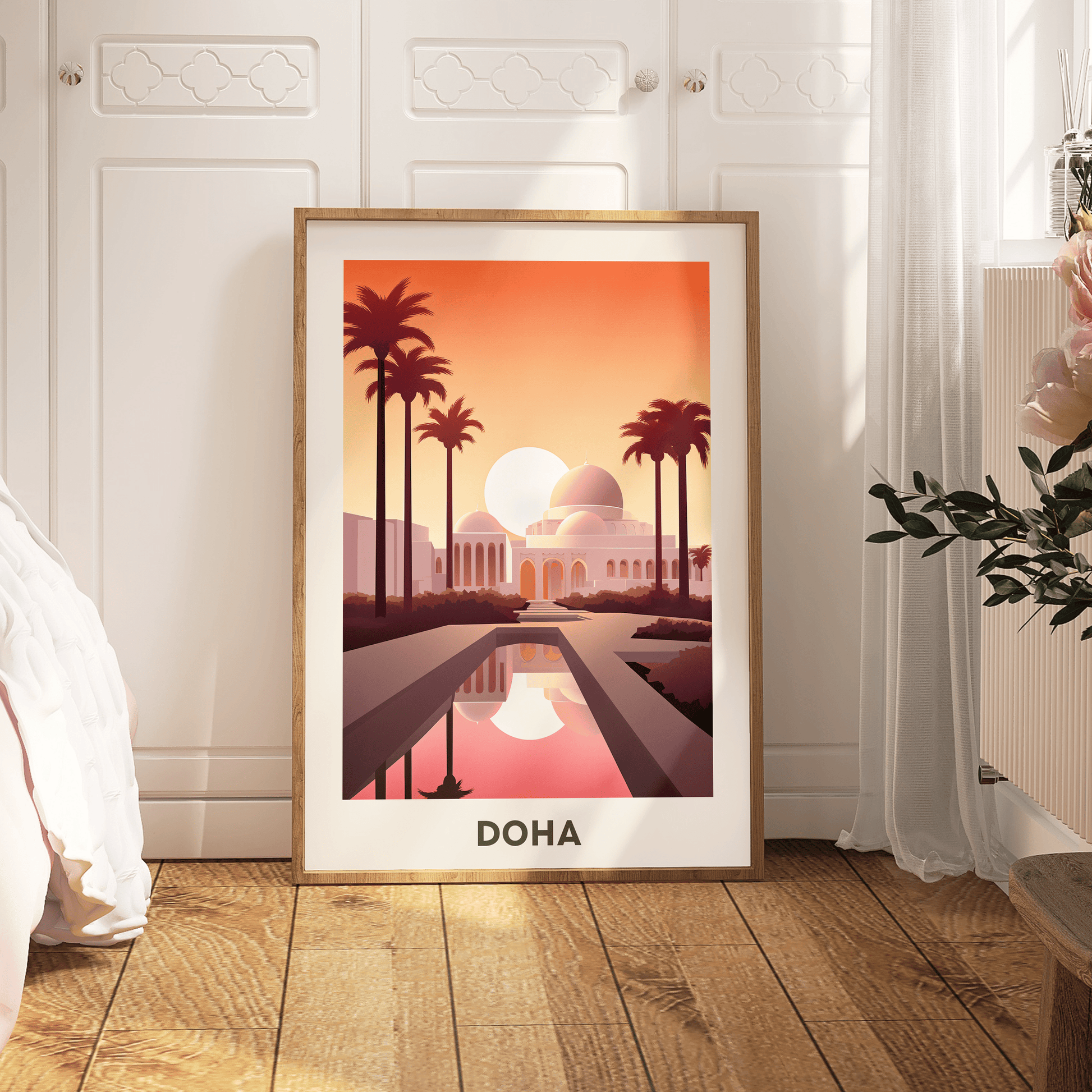 Doha, Qatar Wall Art - Uncharted Borders