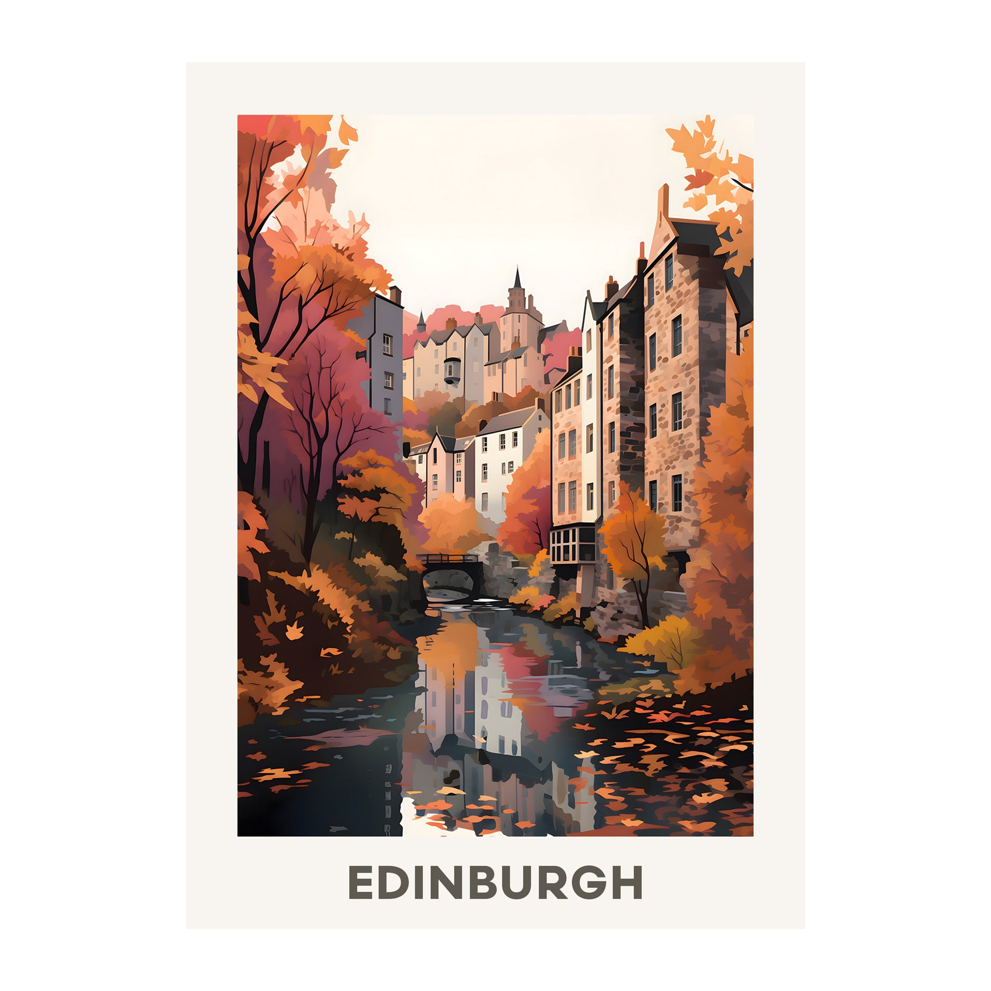 Edinburgh, Scotland Wall Art - Uncharted Borders