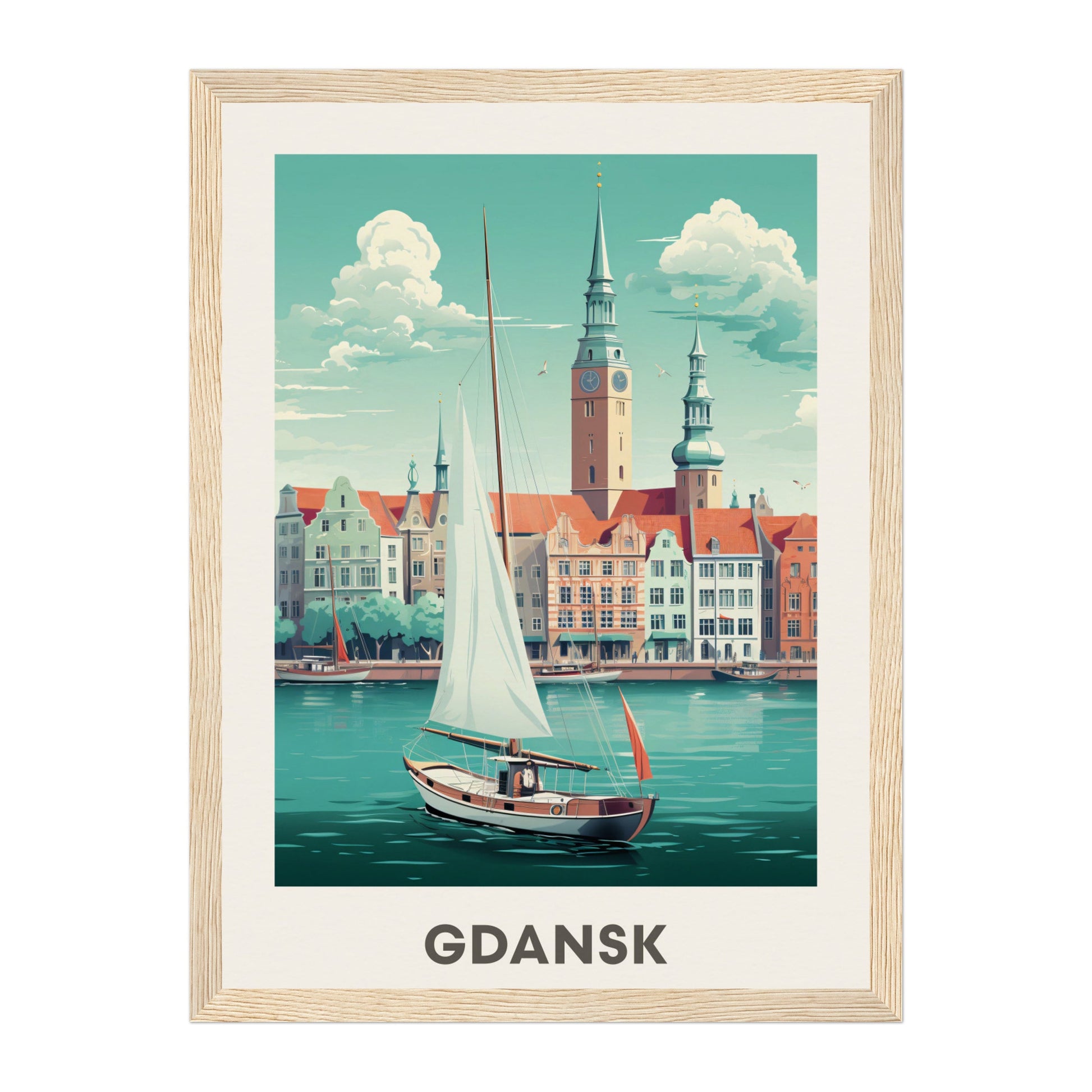 Gdansk, Poland Wall Art - Uncharted Borders