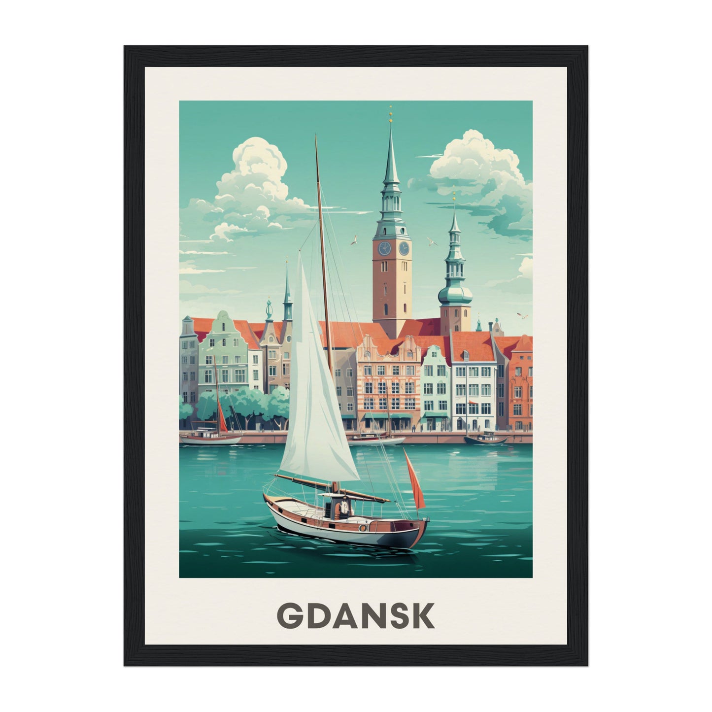 Gdansk, Poland Wall Art - Uncharted Borders