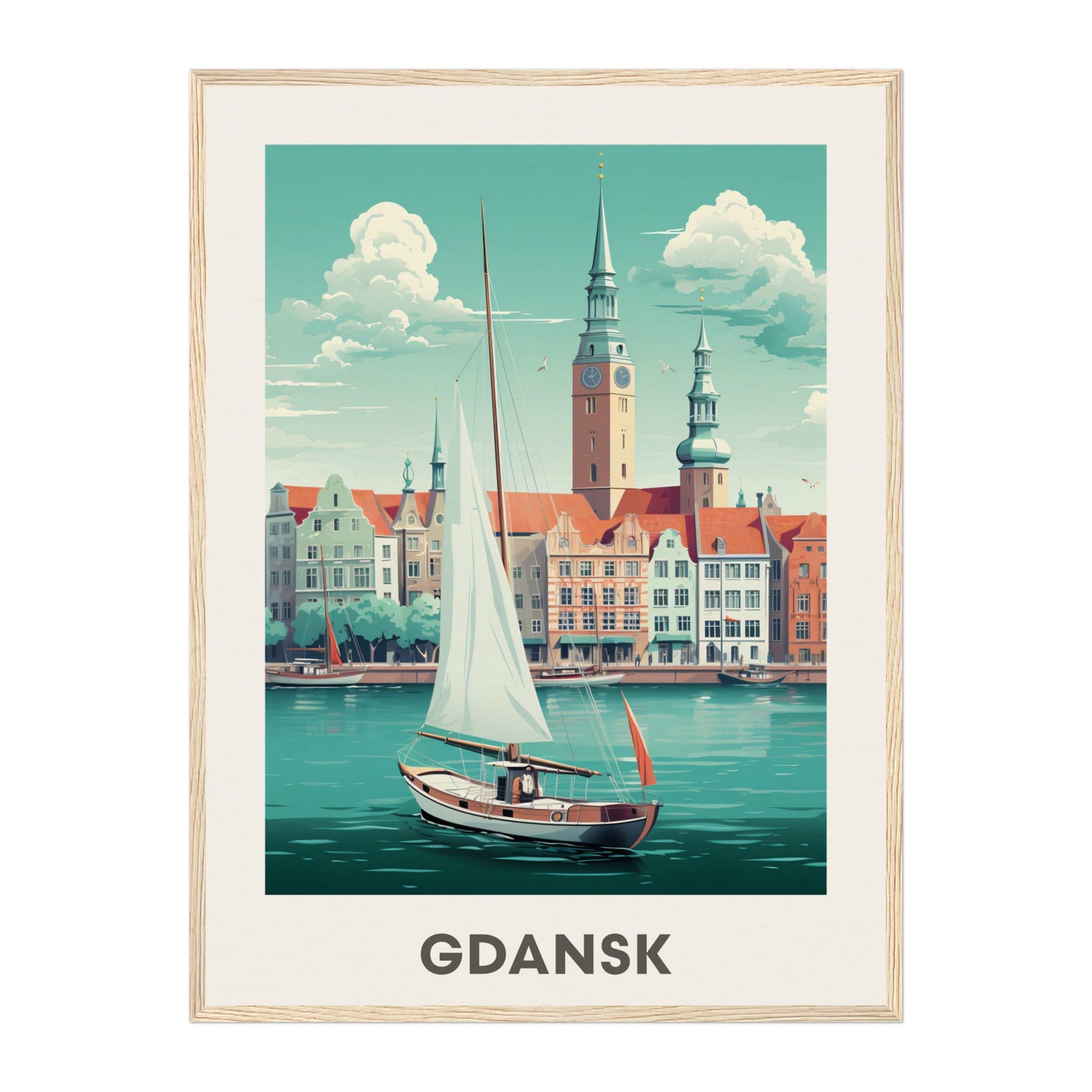 Gdansk, Poland Wall Art - Uncharted Borders