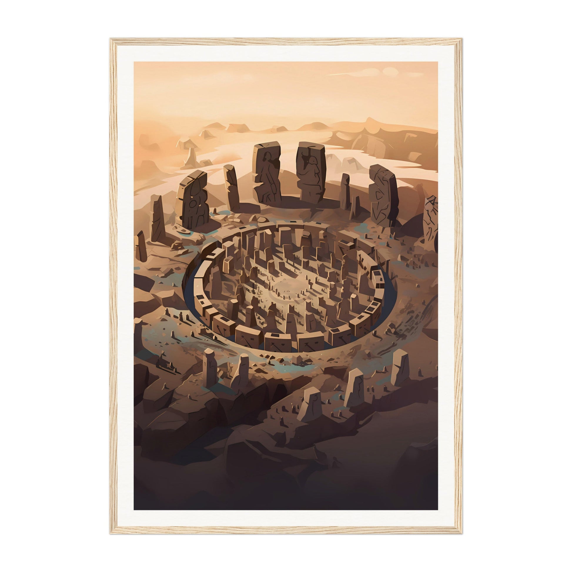 Göbekli Tepe, Turkey Wall Art - Uncharted Borders