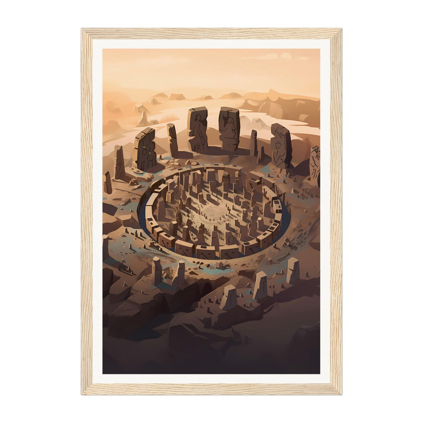 Göbekli Tepe, Turkey Wall Art - Uncharted Borders