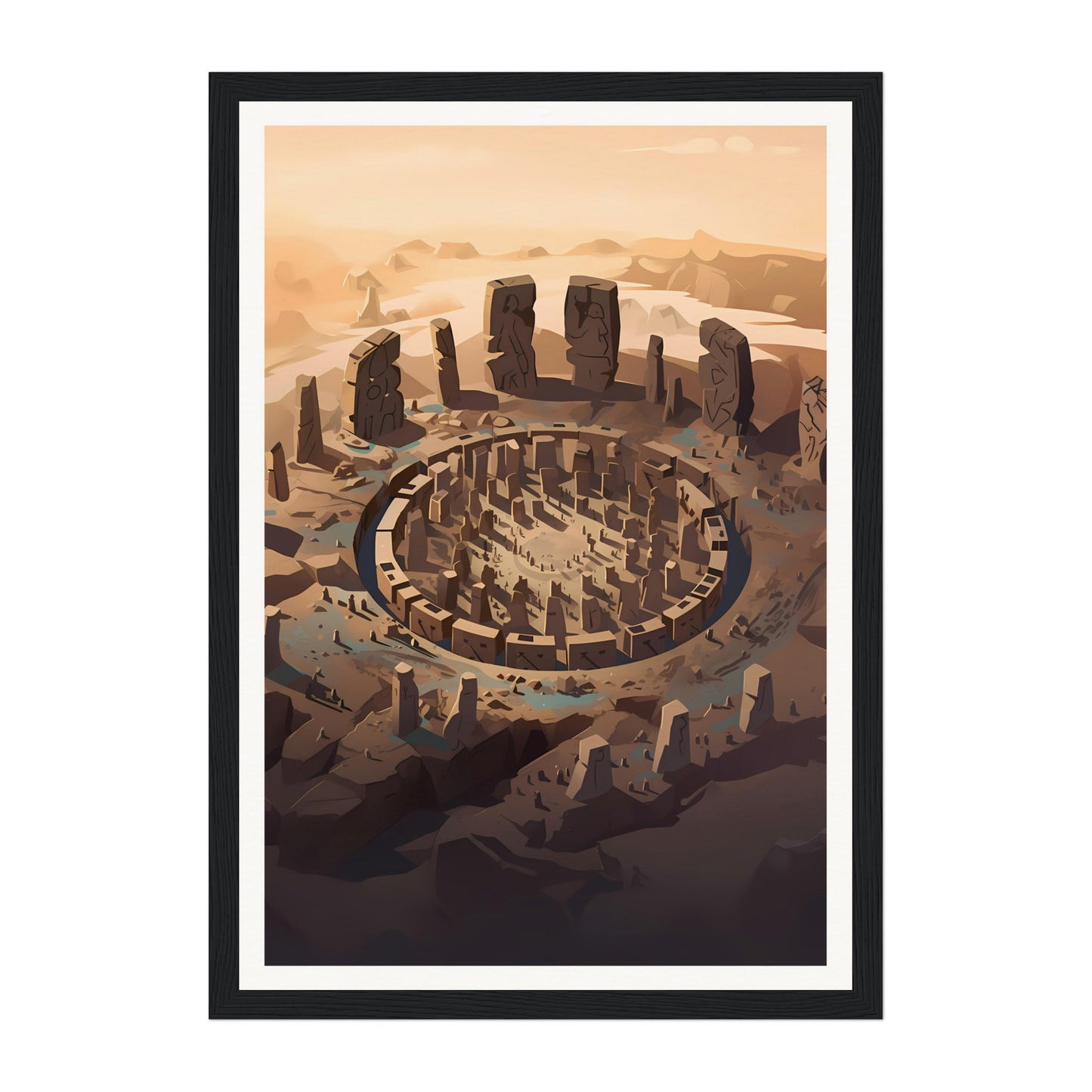 Göbekli Tepe, Turkey Wall Art - Uncharted Borders