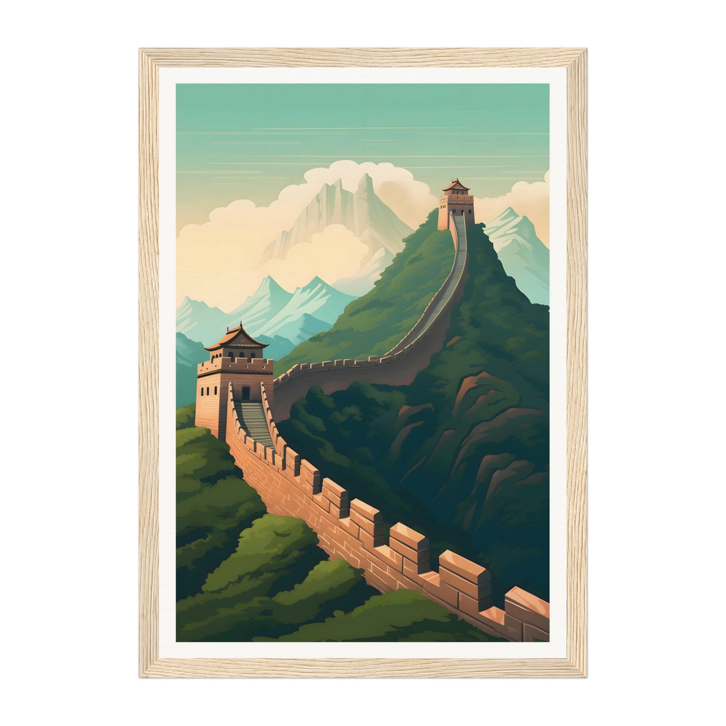 Great Wall, China Wall Art - Uncharted Borders