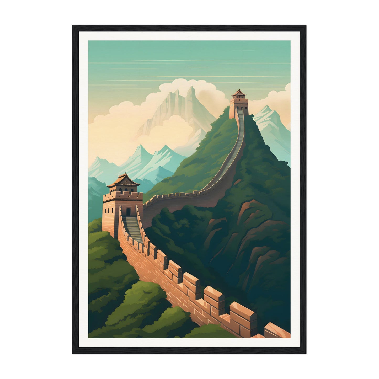 Great Wall, China Wall Art - Uncharted Borders