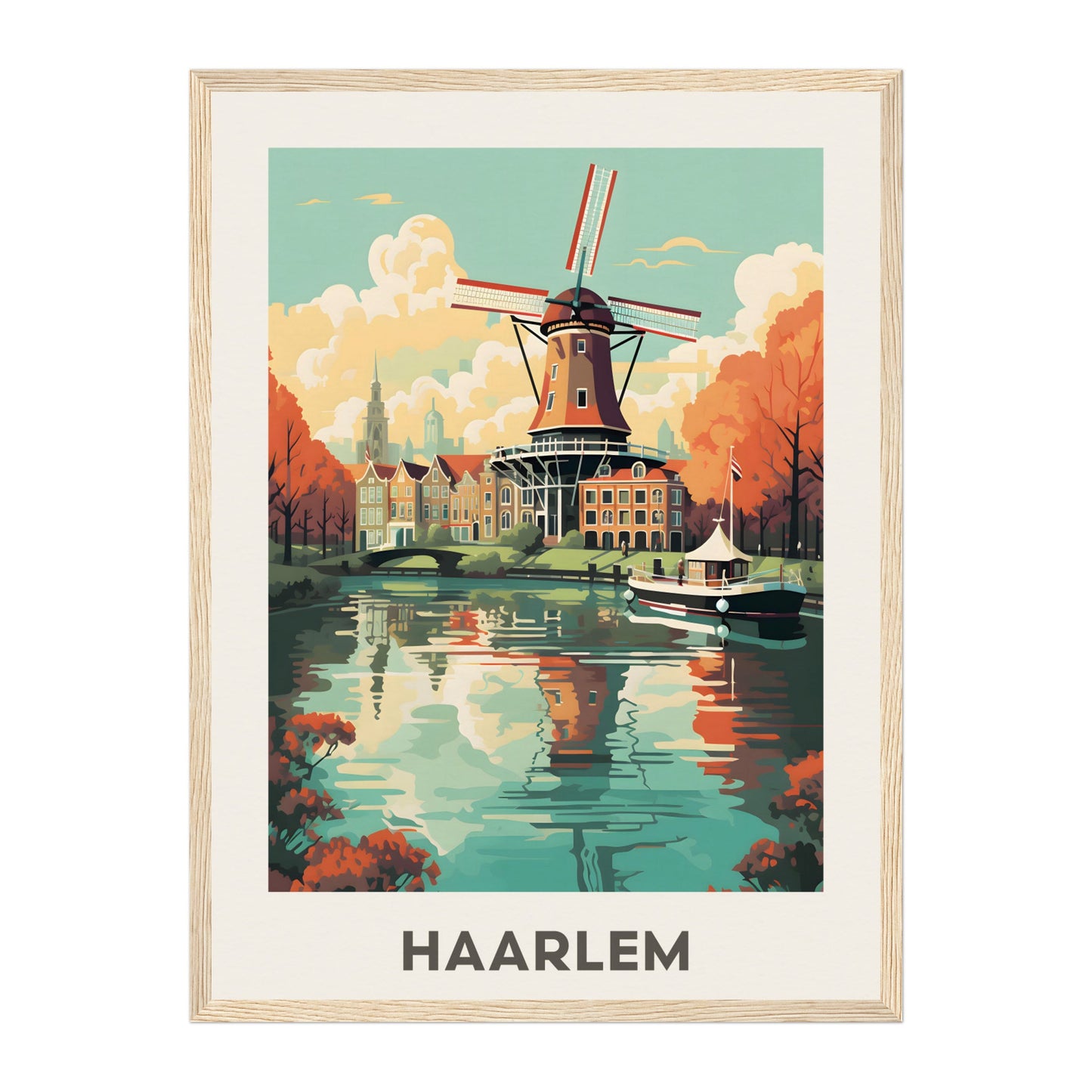 Haarlem, Netherlands Wall Art - Uncharted Borders