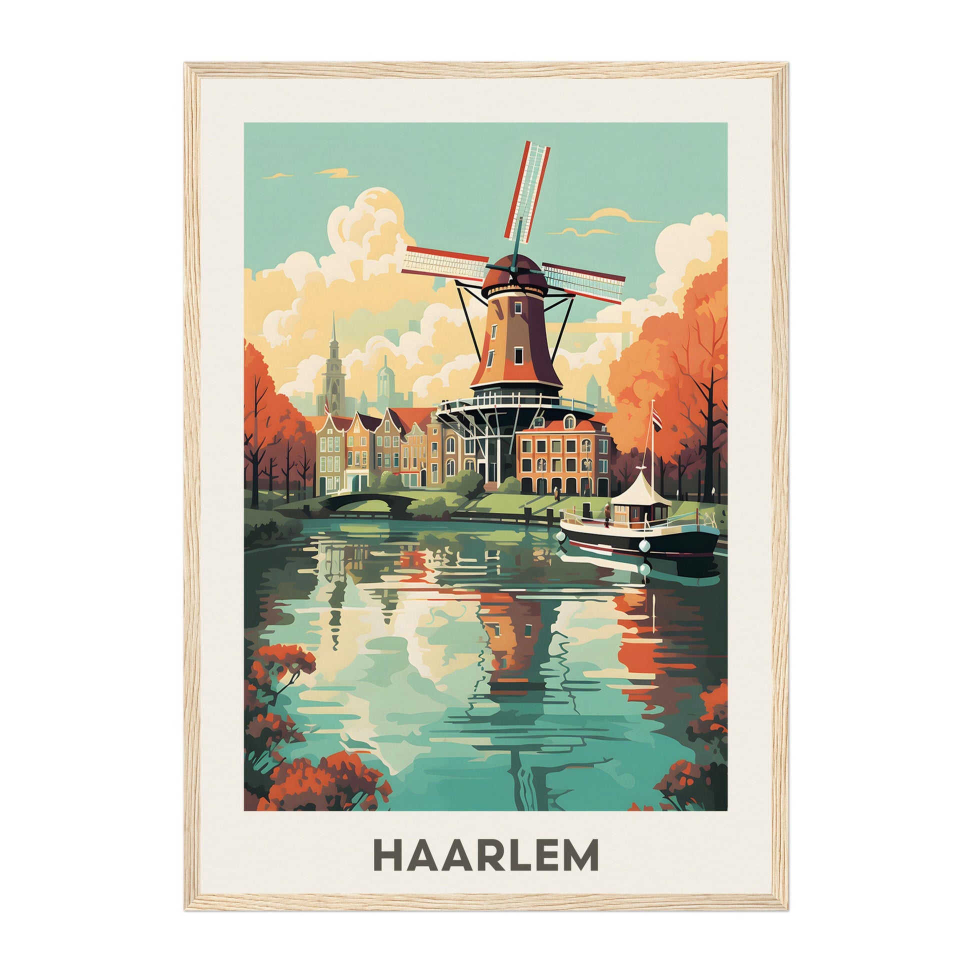 Haarlem, Netherlands Wall Art - Uncharted Borders