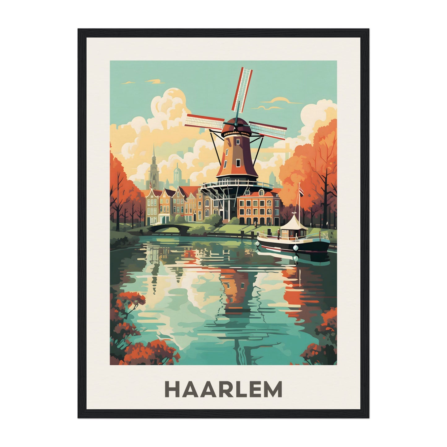 Haarlem, Netherlands Wall Art - Uncharted Borders