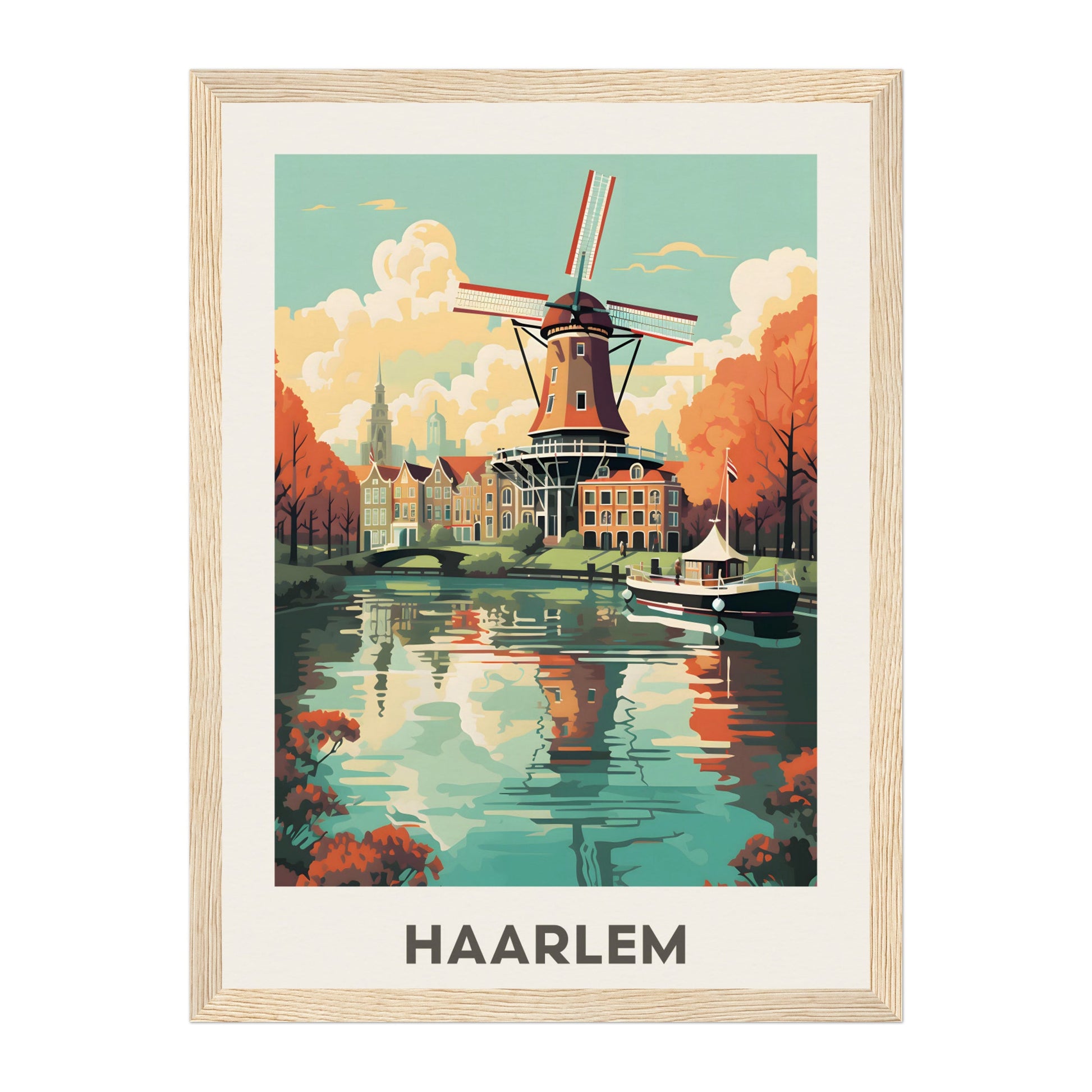 Haarlem, Netherlands Wall Art - Uncharted Borders