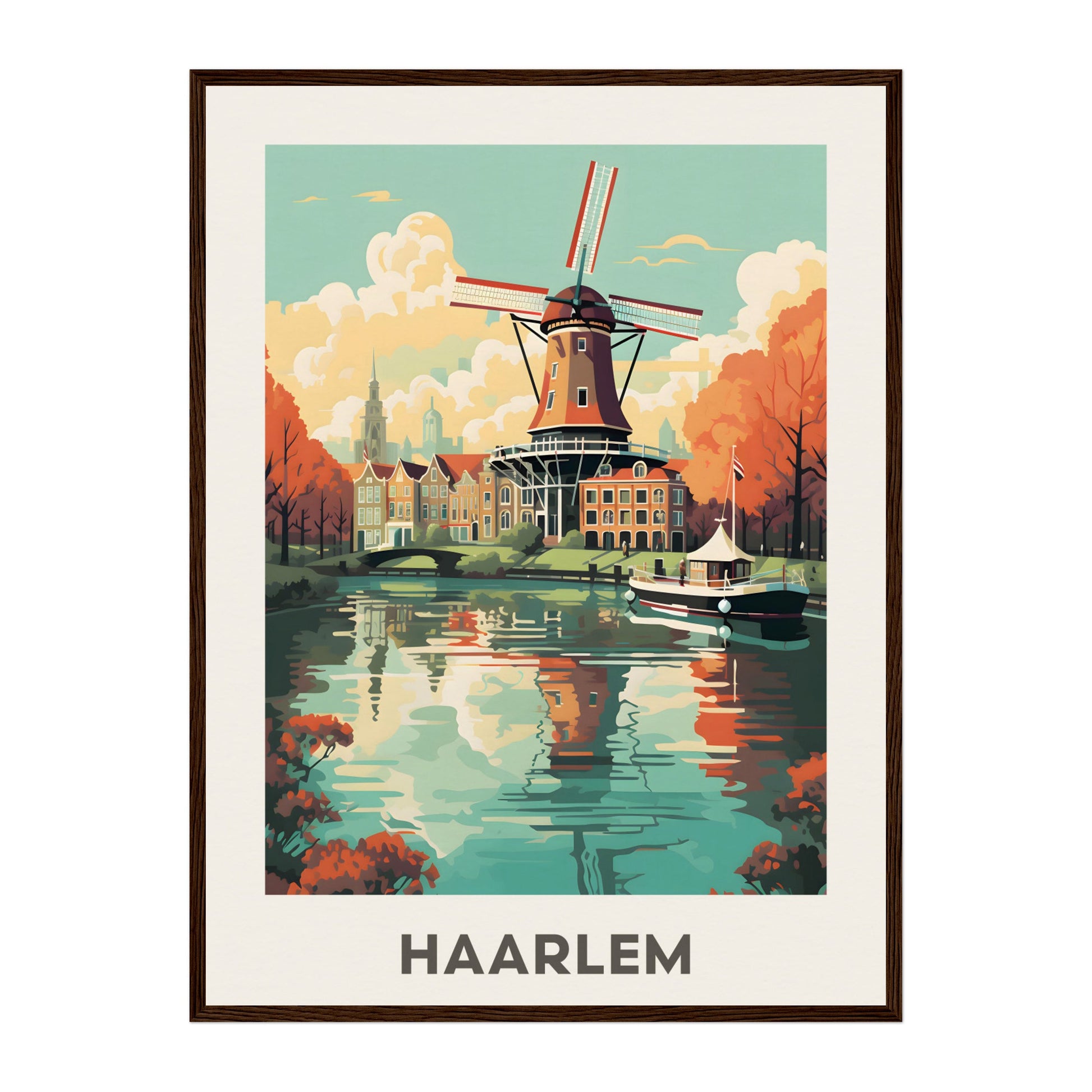 Haarlem, Netherlands Wall Art - Uncharted Borders