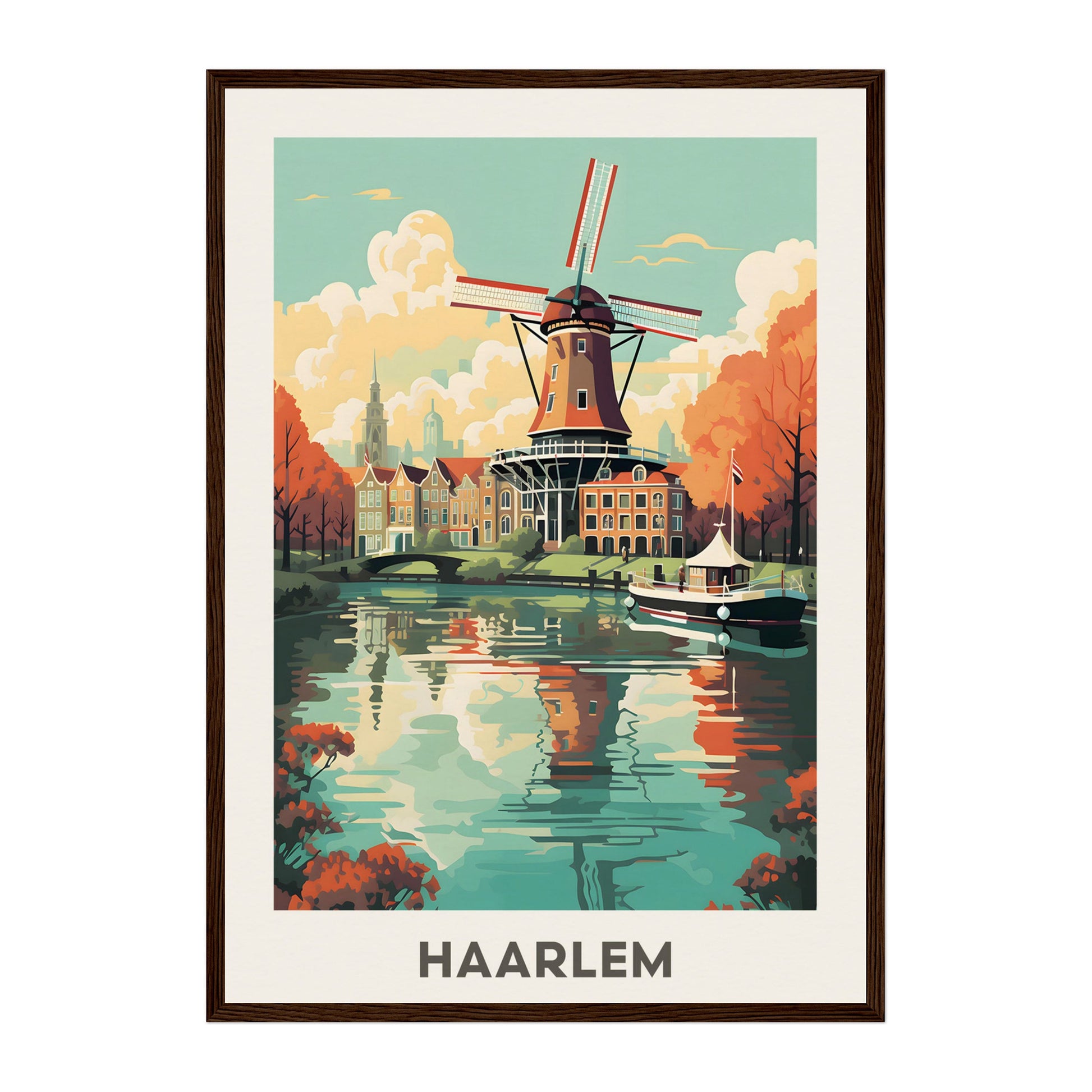 Haarlem, Netherlands Wall Art - Uncharted Borders