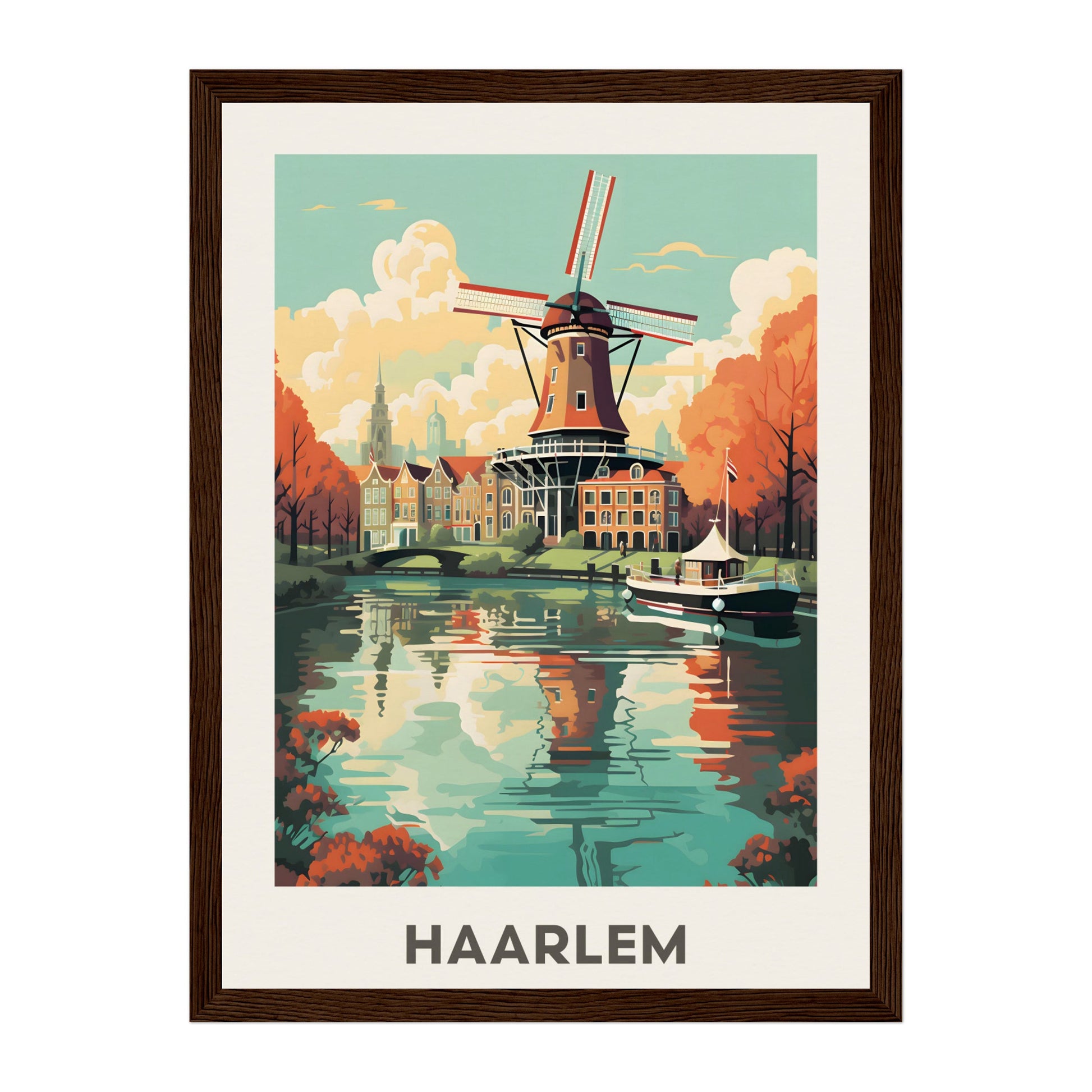 Haarlem, Netherlands Wall Art - Uncharted Borders