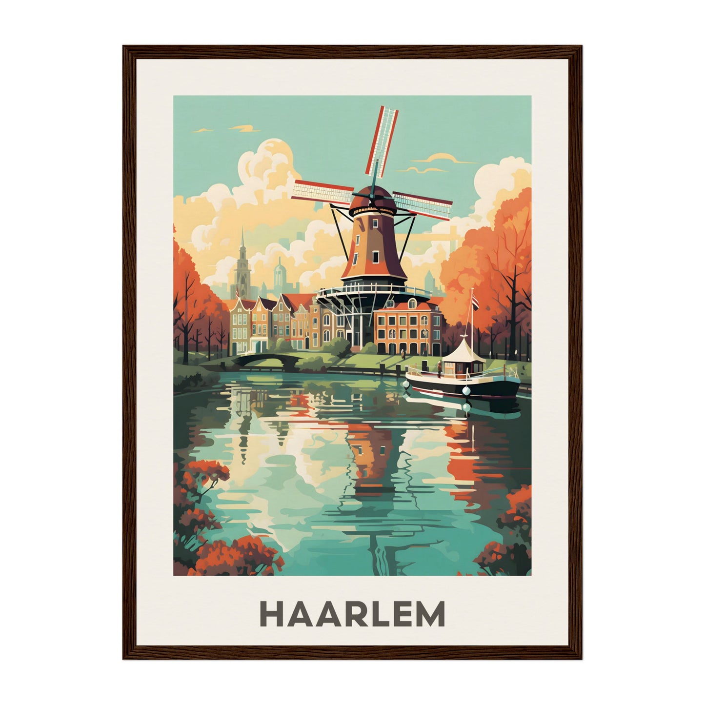 Haarlem, Netherlands Wall Art - Uncharted Borders