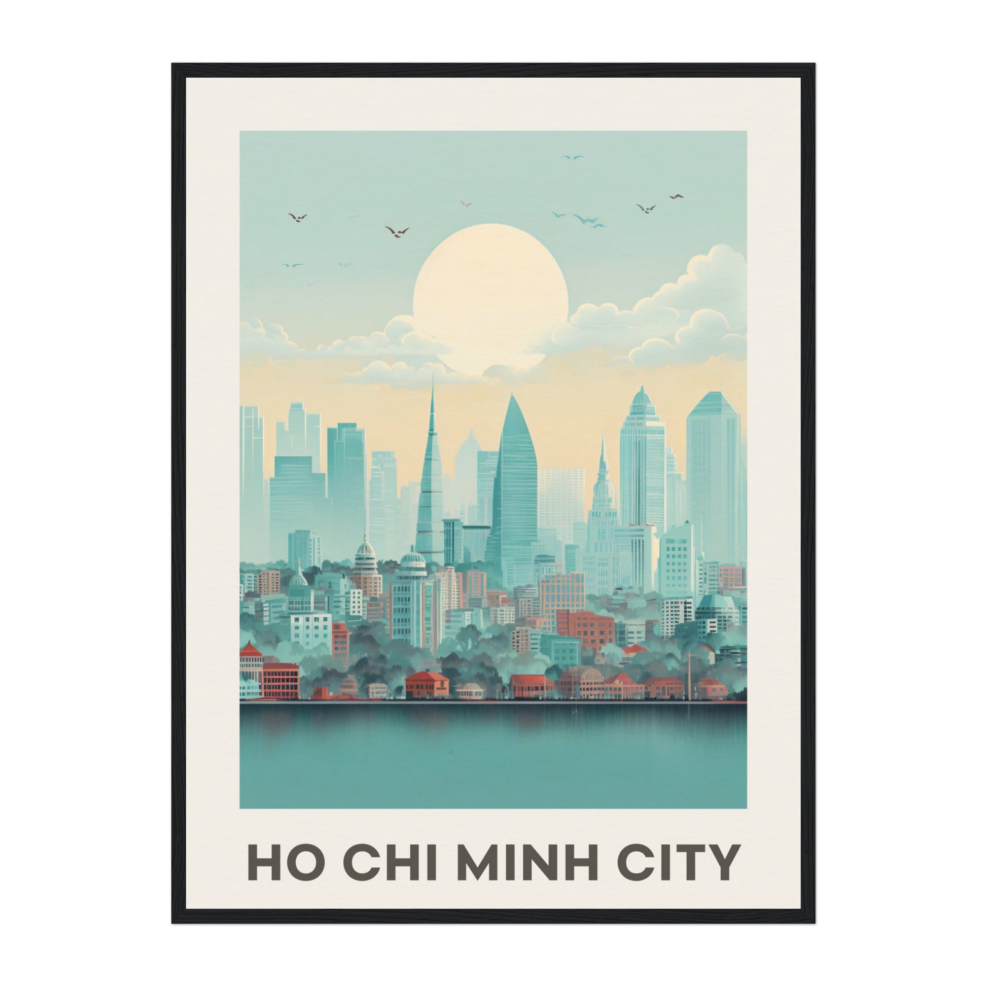 Ho Chi Minh City, Vietnam Wall Art - Uncharted Borders
