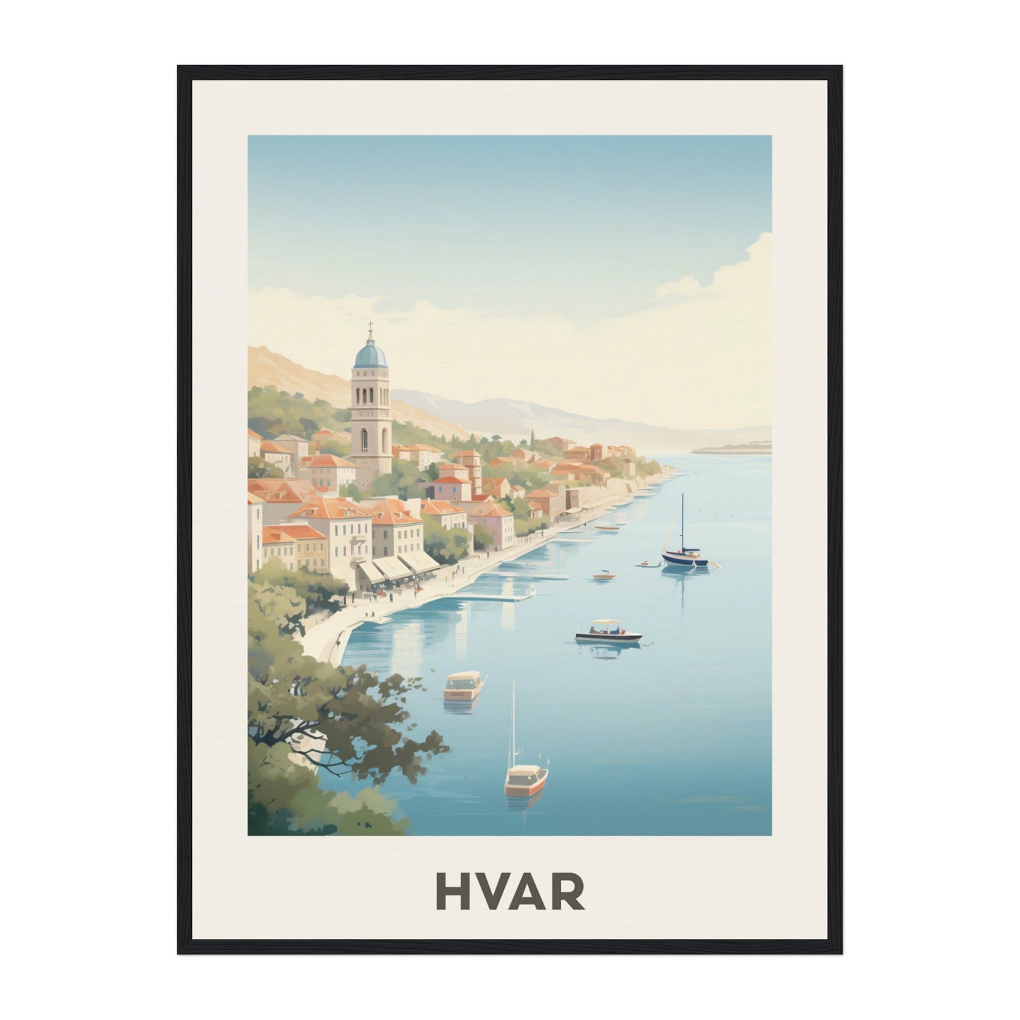 Hvar, Croatia Wall Art - Uncharted Borders