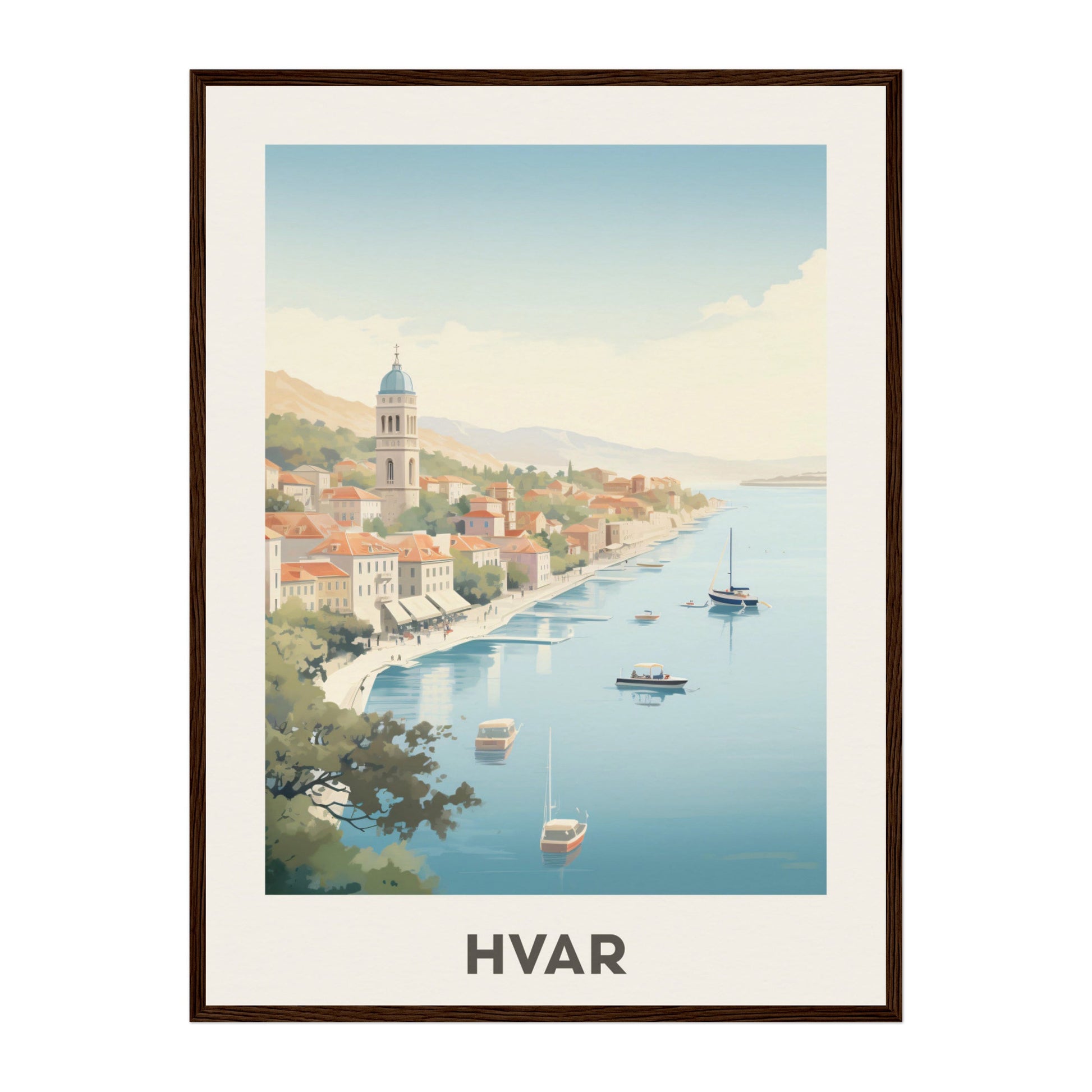 Hvar, Croatia Wall Art - Uncharted Borders