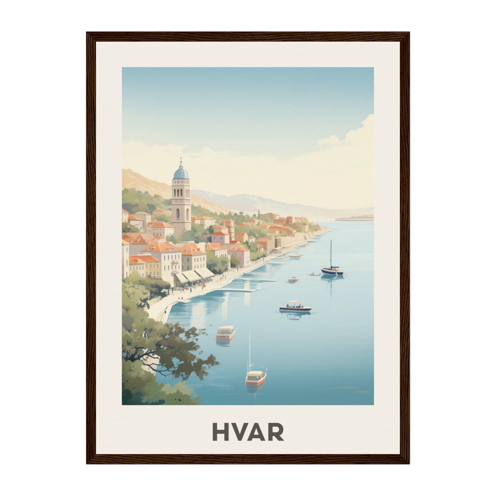 Hvar, Croatia Wall Art - Uncharted Borders