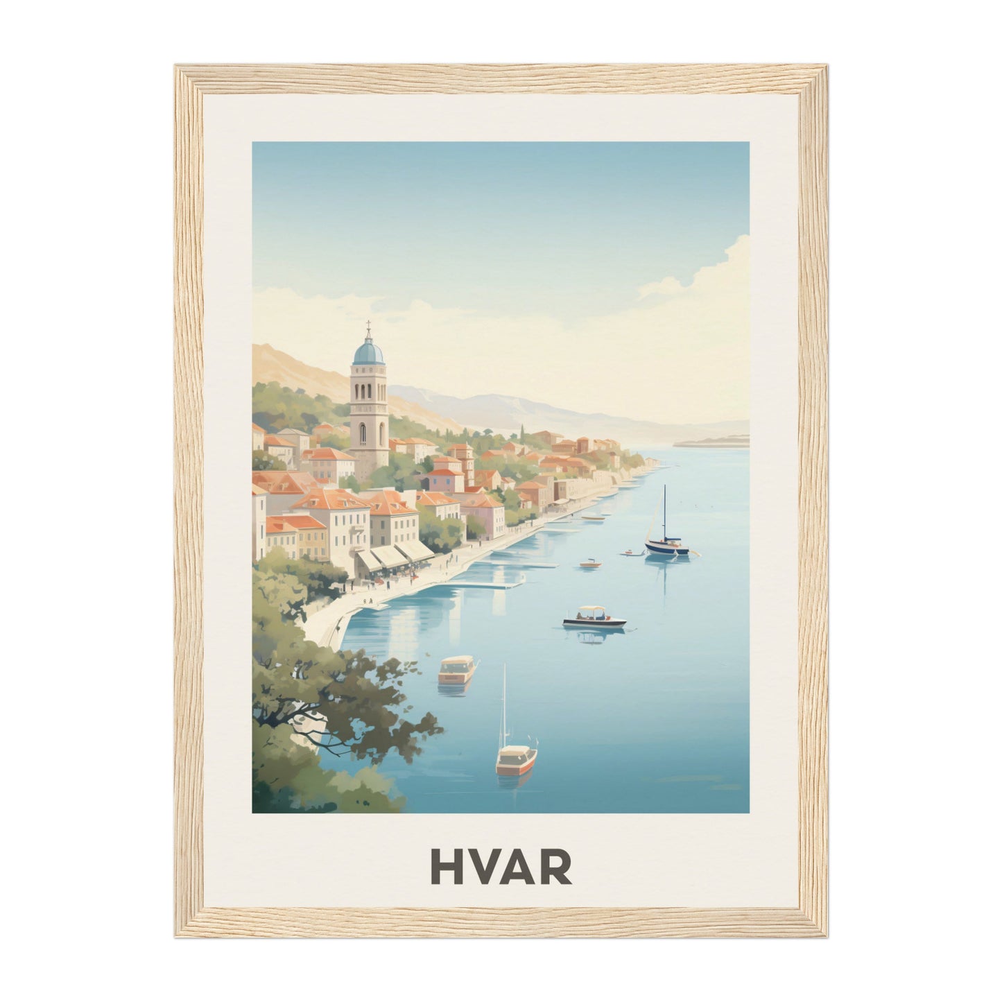 Hvar, Croatia Wall Art - Uncharted Borders