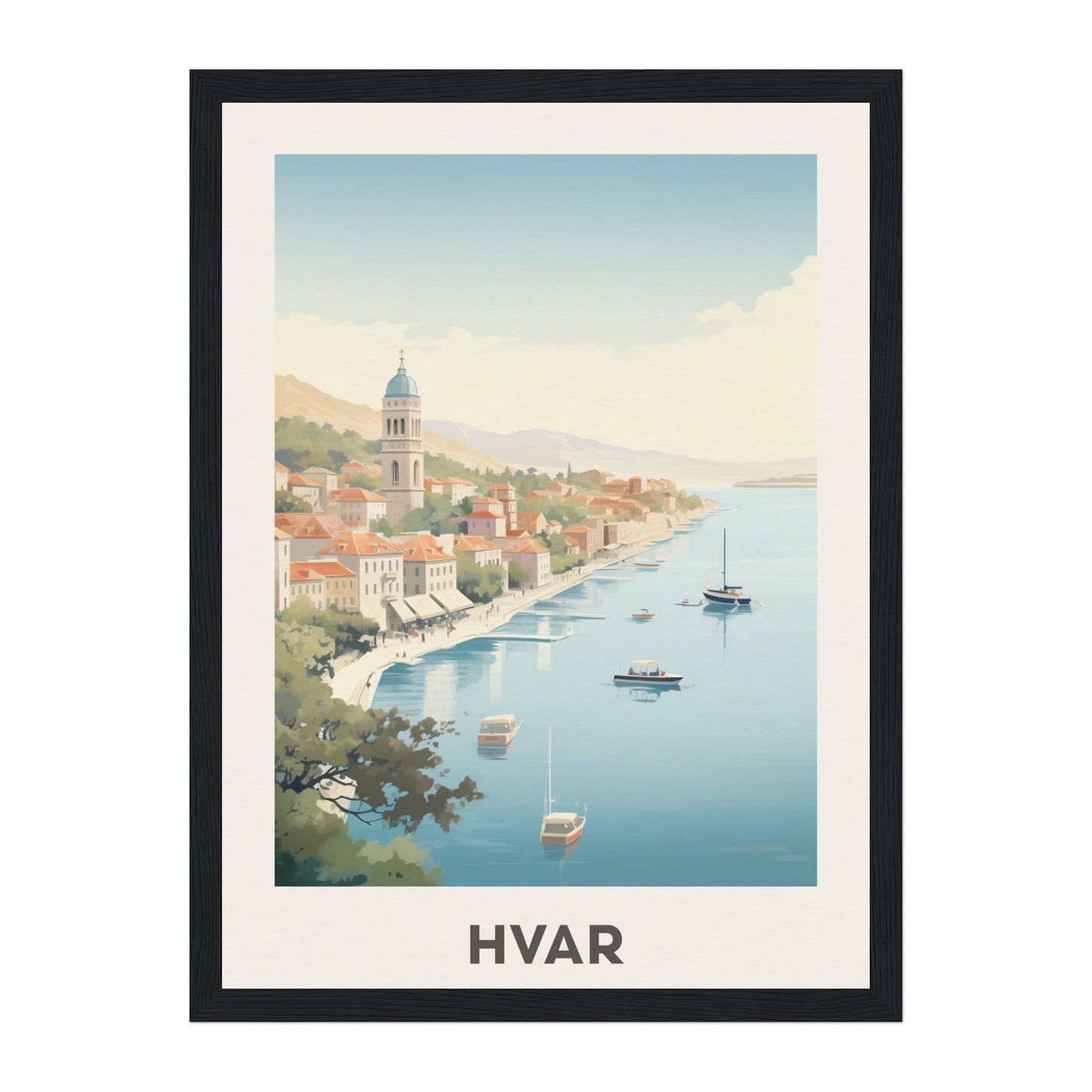 Hvar, Croatia Wall Art - Uncharted Borders