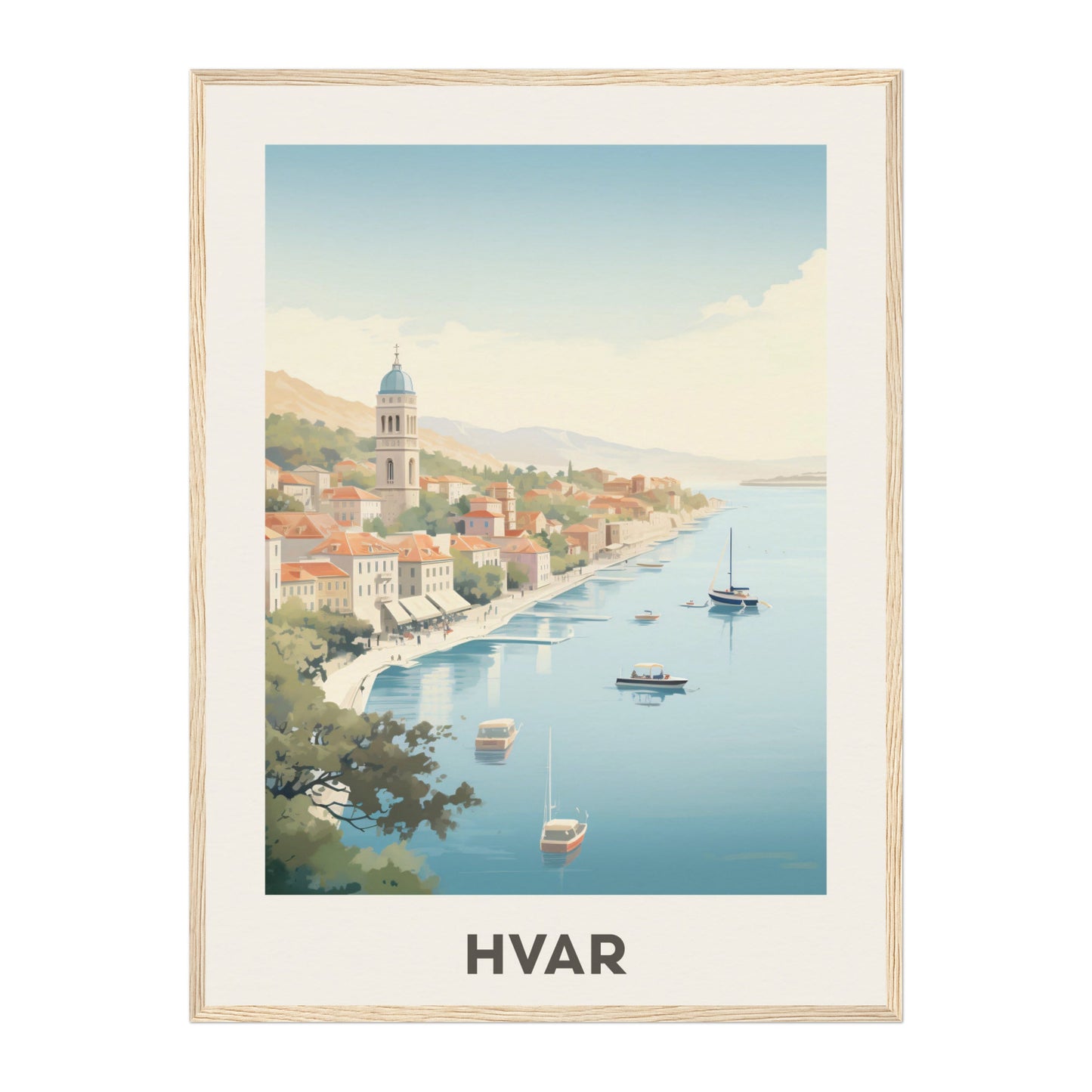 Hvar, Croatia Wall Art - Uncharted Borders