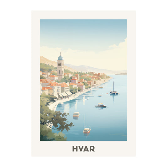 Hvar, Croatia Wall Art - Uncharted Borders