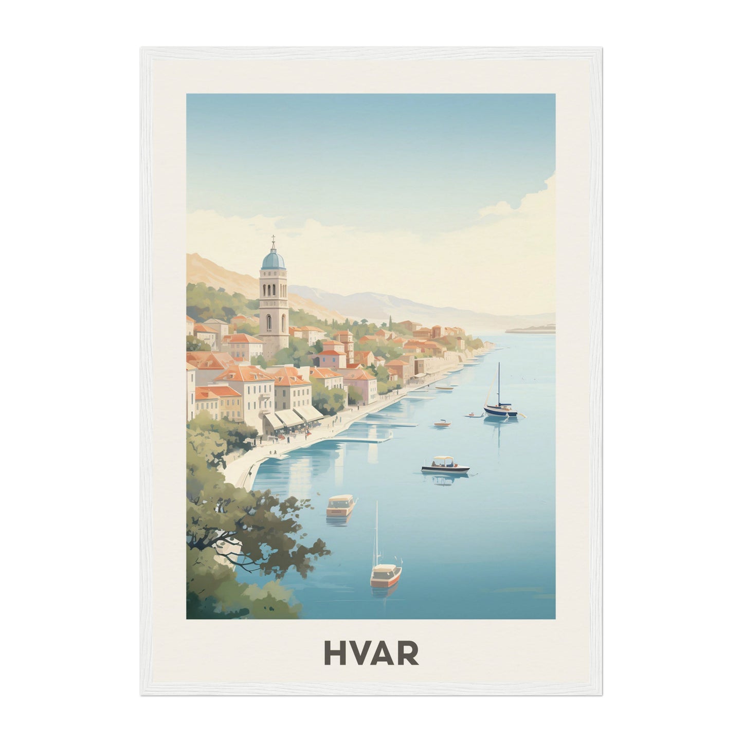 Hvar, Croatia Wall Art - Uncharted Borders