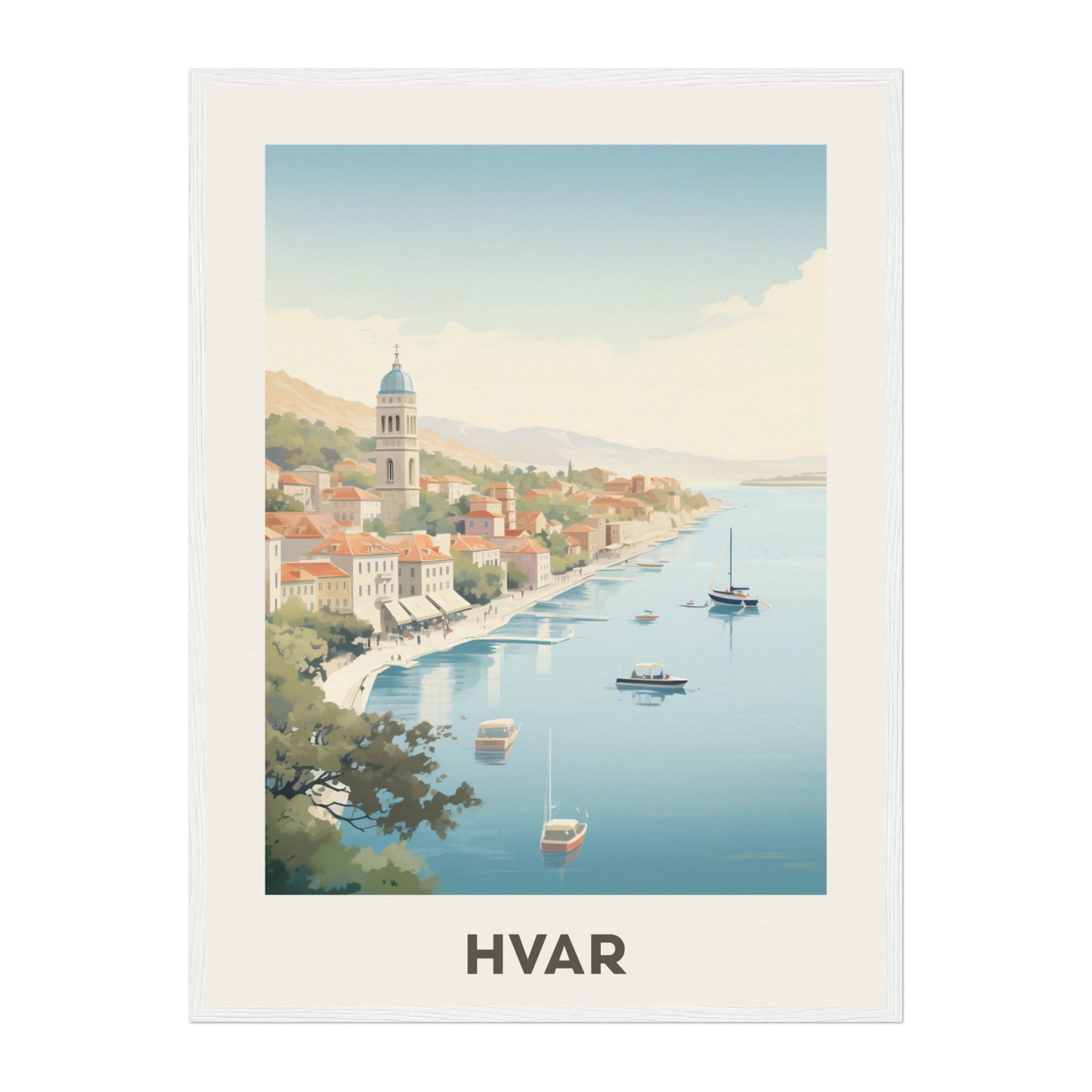 Hvar, Croatia Wall Art - Uncharted Borders