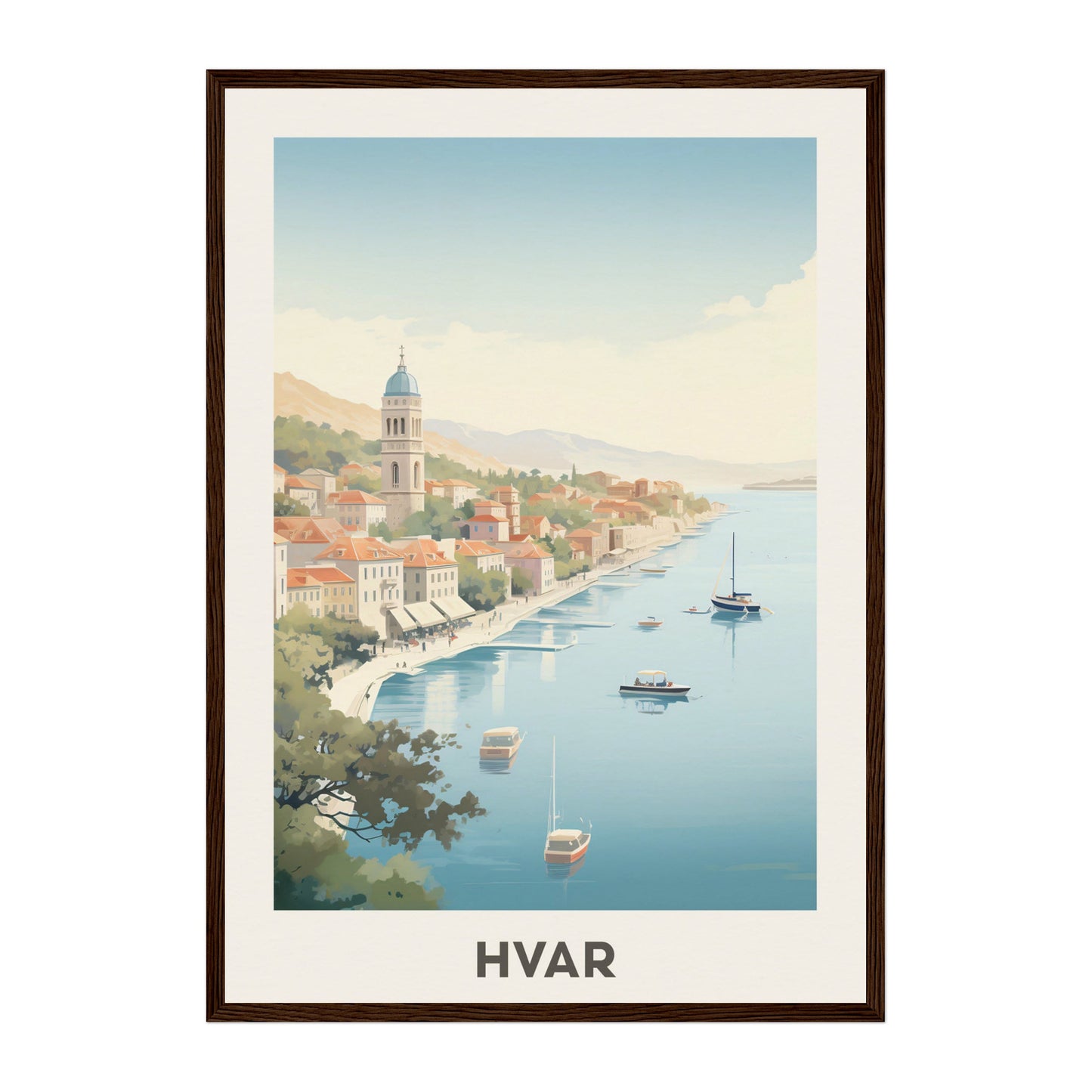 Hvar, Croatia Wall Art - Uncharted Borders
