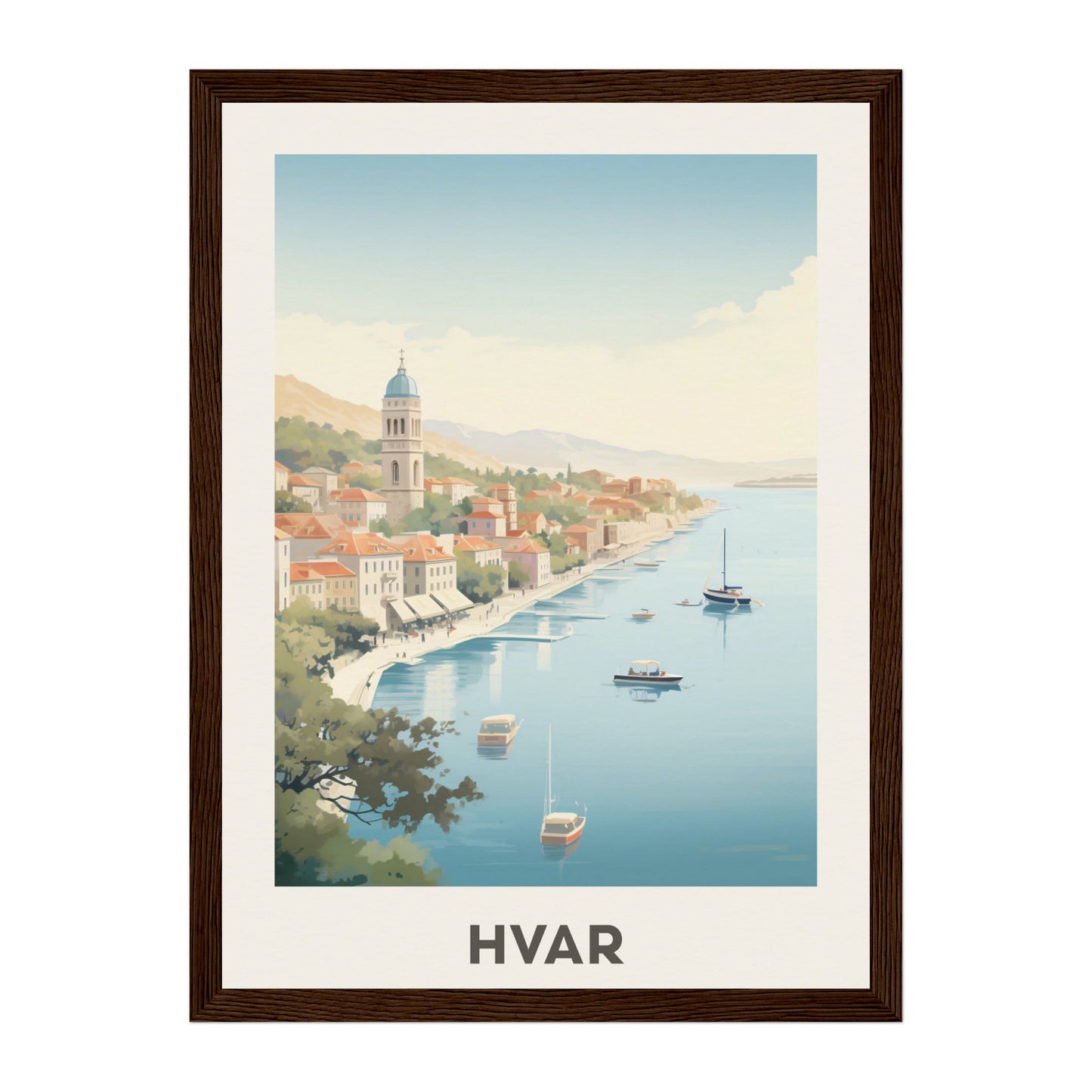 Hvar, Croatia Wall Art - Uncharted Borders