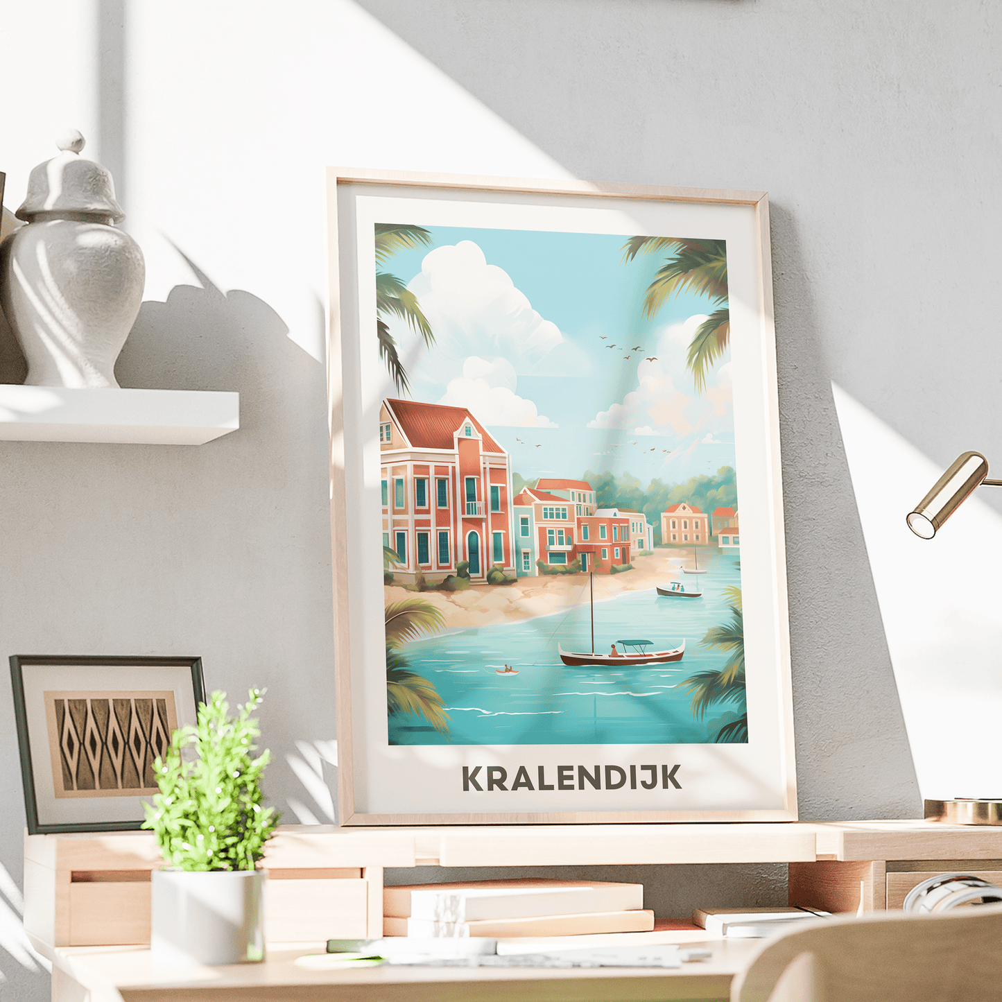 Kralendijk, Bonaire Wall Art - Uncharted Borders