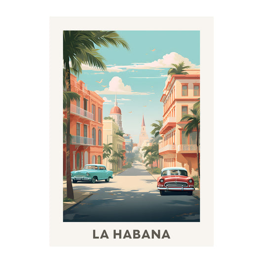 La Habana, Cuba Wall Art - Uncharted Borders