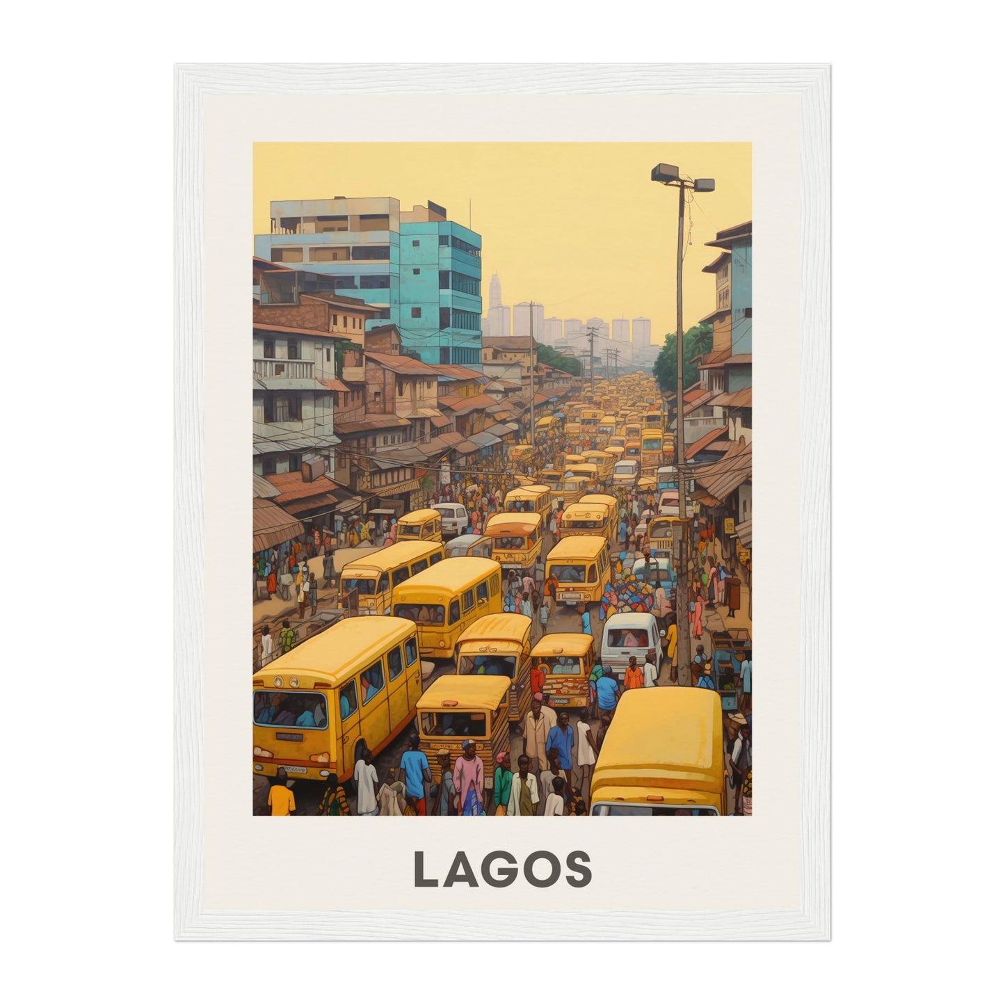 Lagos, Nigeria Wall Art - Uncharted Borders