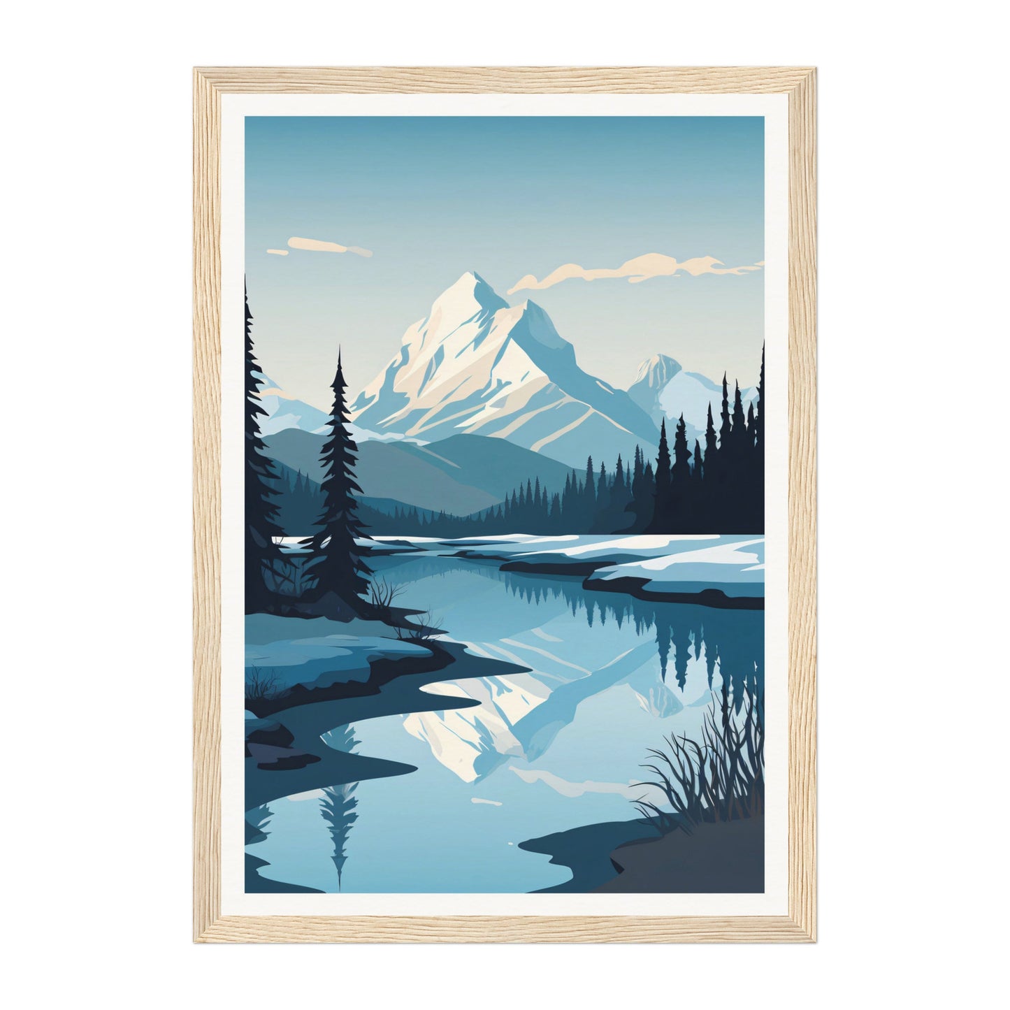 Lake Clark, United States Wall Art - Uncharted Borders