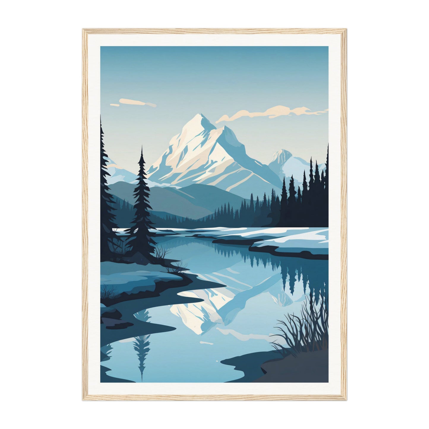 Lake Clark, United States Wall Art - Uncharted Borders