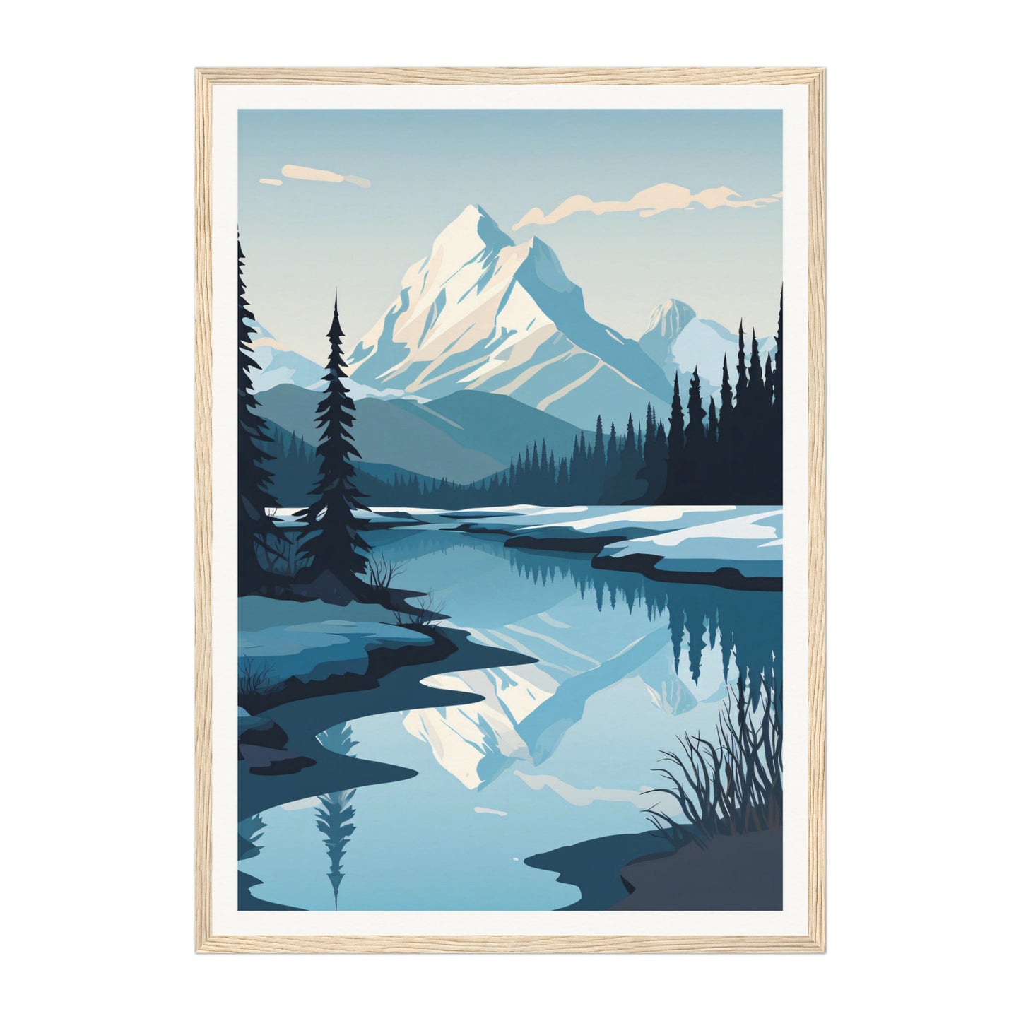 Lake Clark, United States Wall Art - Uncharted Borders