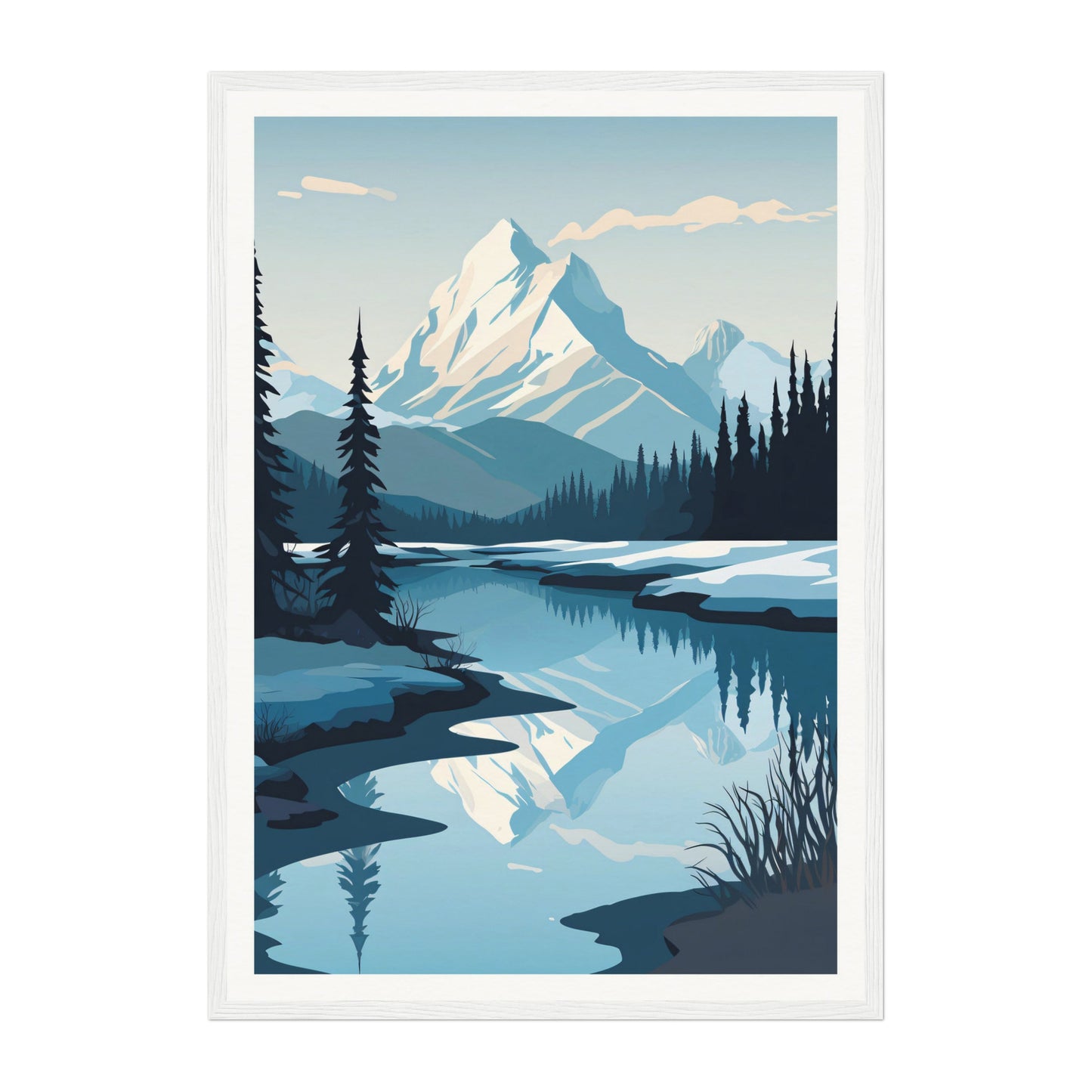 Lake Clark, United States Wall Art - Uncharted Borders