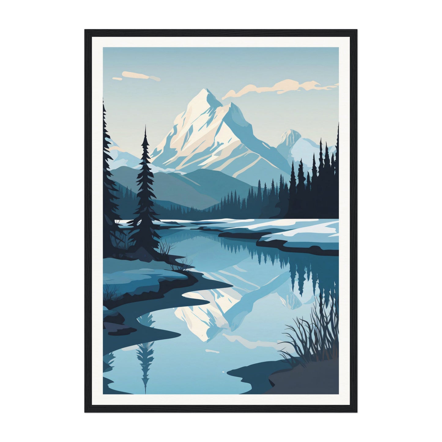 Lake Clark, United States Wall Art - Uncharted Borders