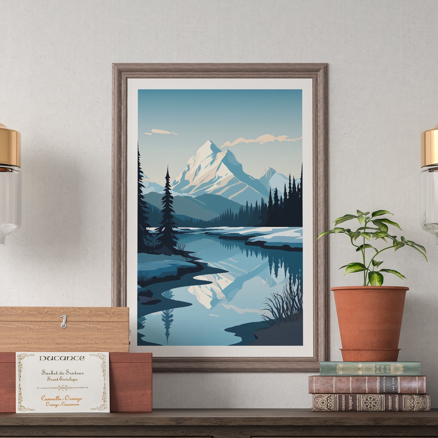 Lake Clark, United States Wall Art - Uncharted Borders