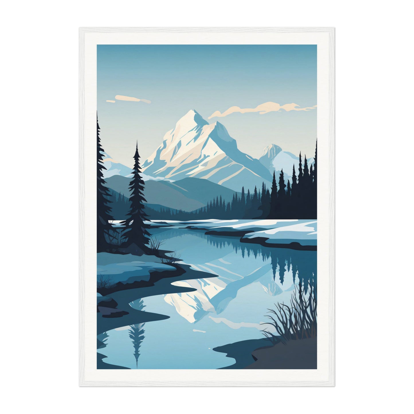 Lake Clark, United States Wall Art - Uncharted Borders