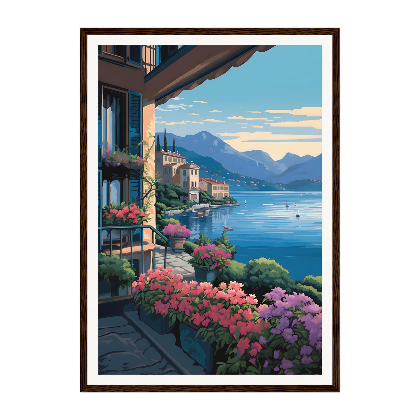 Lake Como, Italy Wall Art - Uncharted Borders