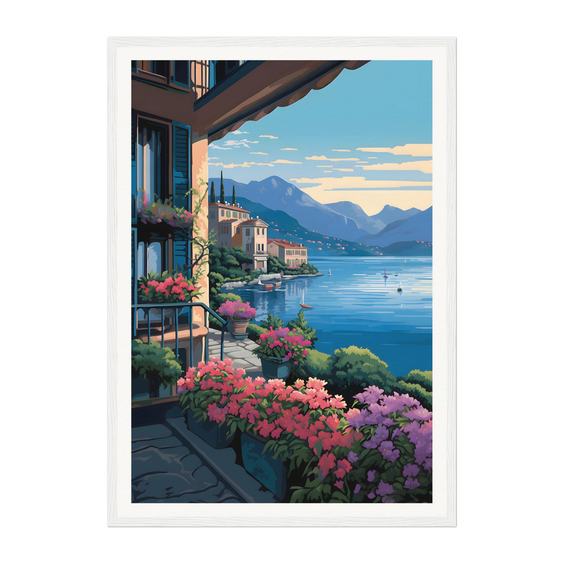 Lake Como, Italy Wall Art - Uncharted Borders