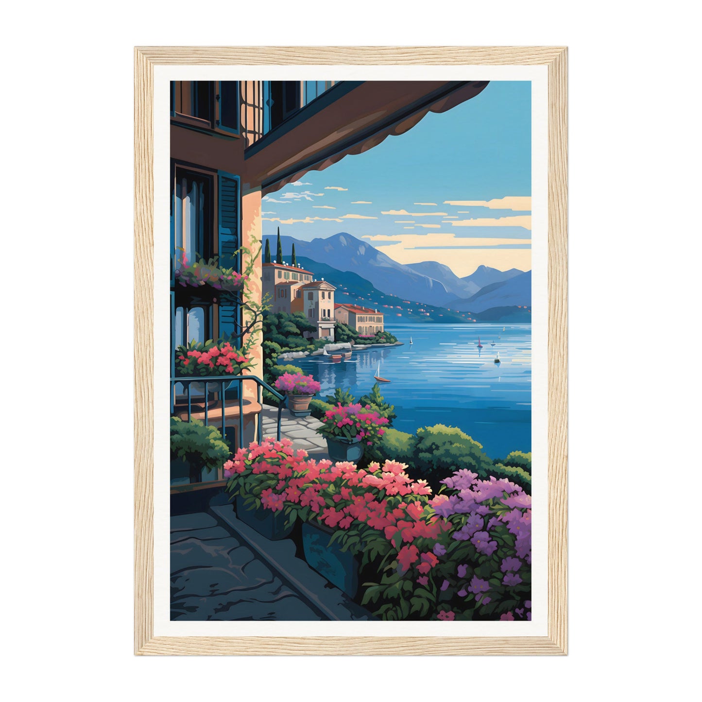 Lake Como, Italy Wall Art - Uncharted Borders