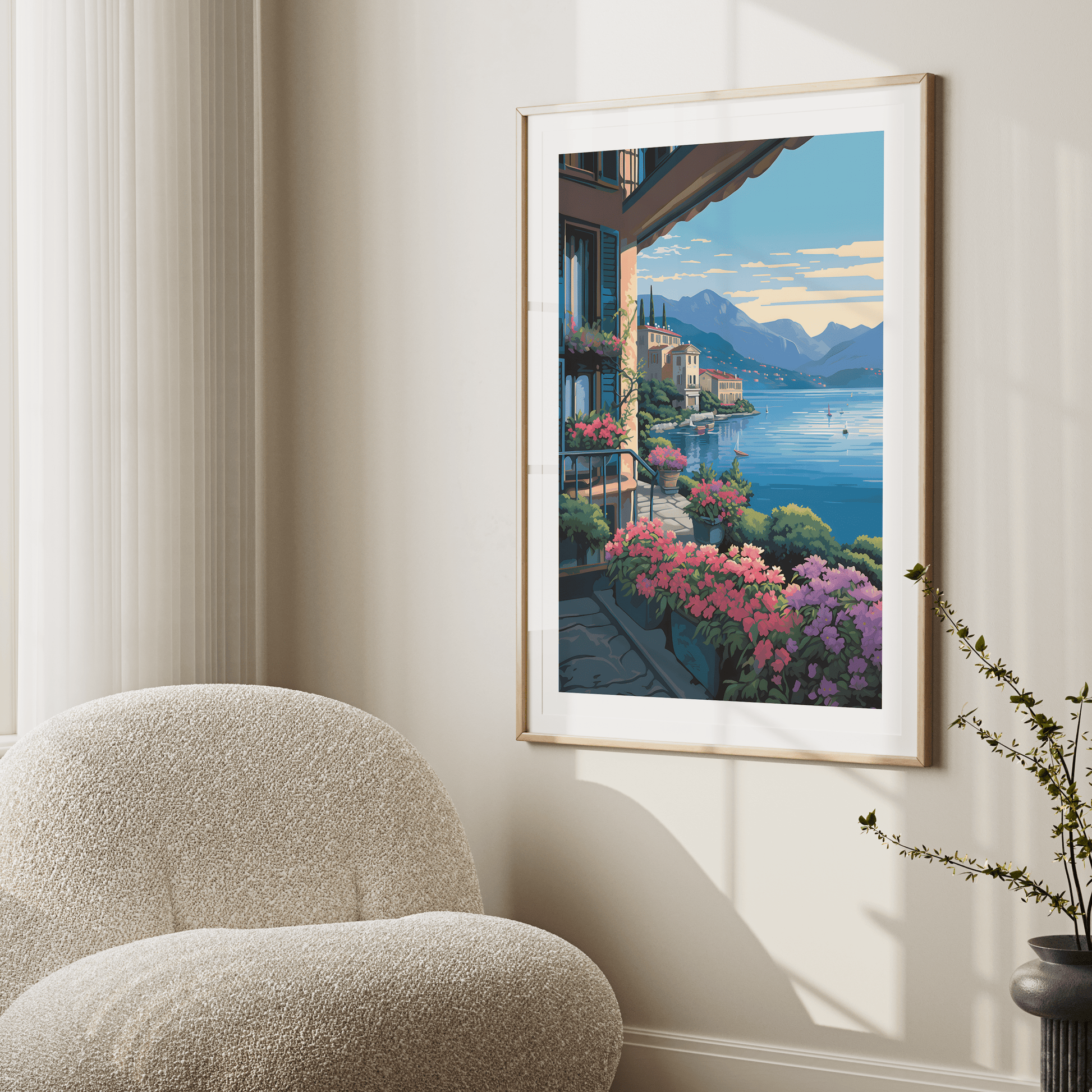 Lake Como, Italy Wall Art - Uncharted Borders