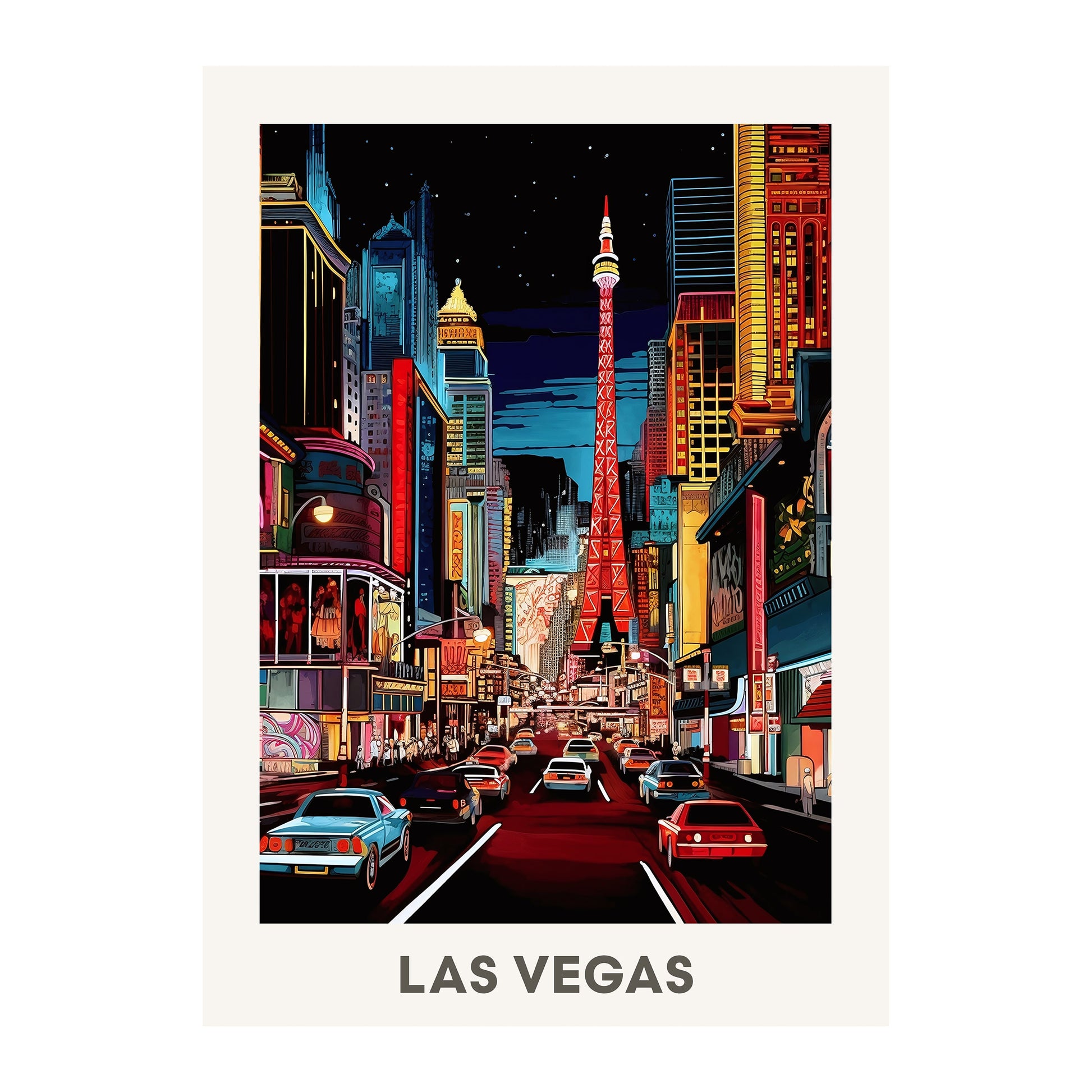 Las Vegas, United States Wall Art - Uncharted Borders