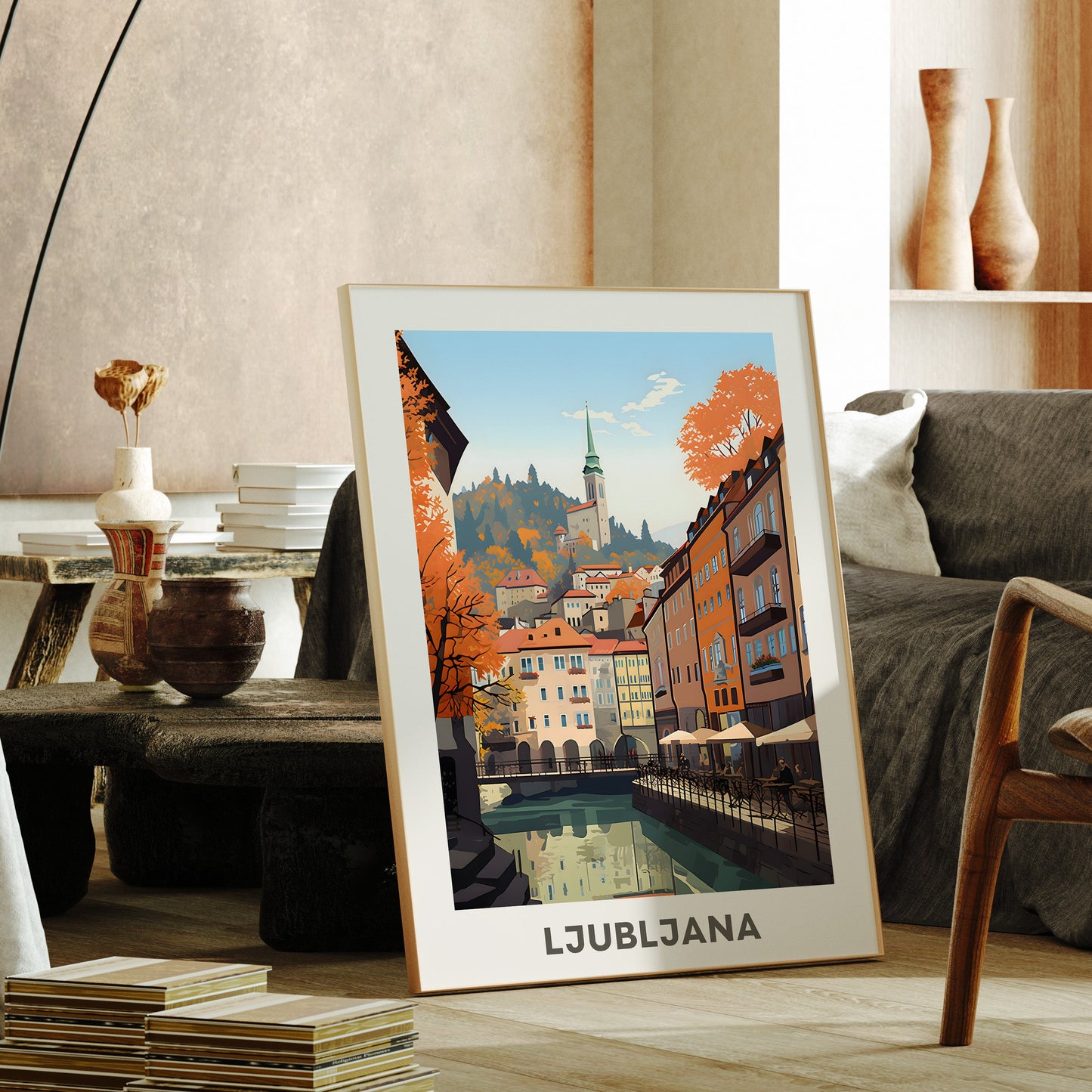 Ljubljana, Slovenia Wall Art - Uncharted Borders