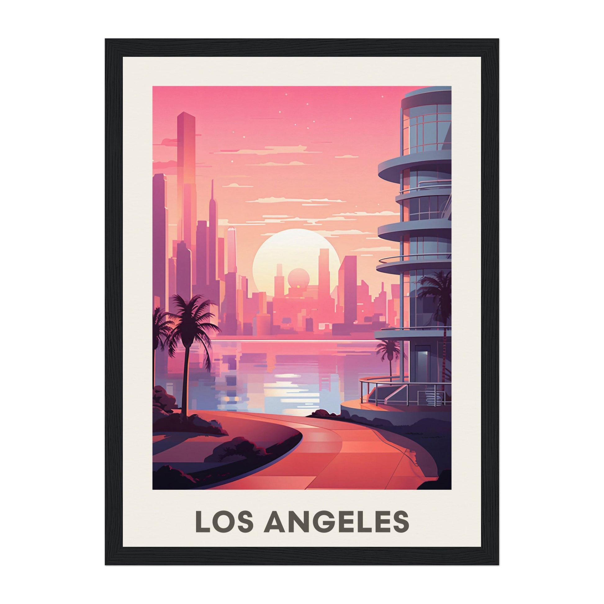Los Angeles, United States Wall Art - Uncharted Borders