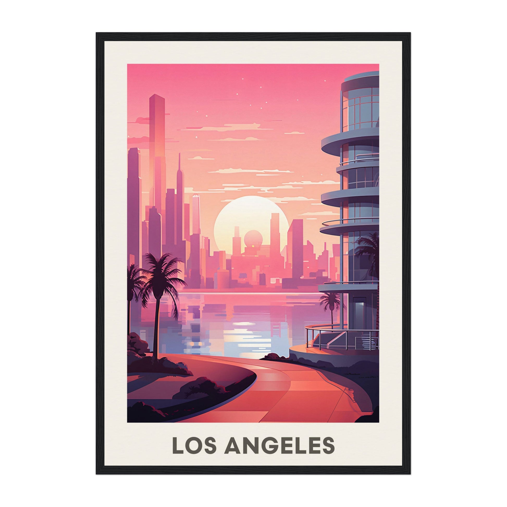 Los Angeles, United States Wall Art - Uncharted Borders