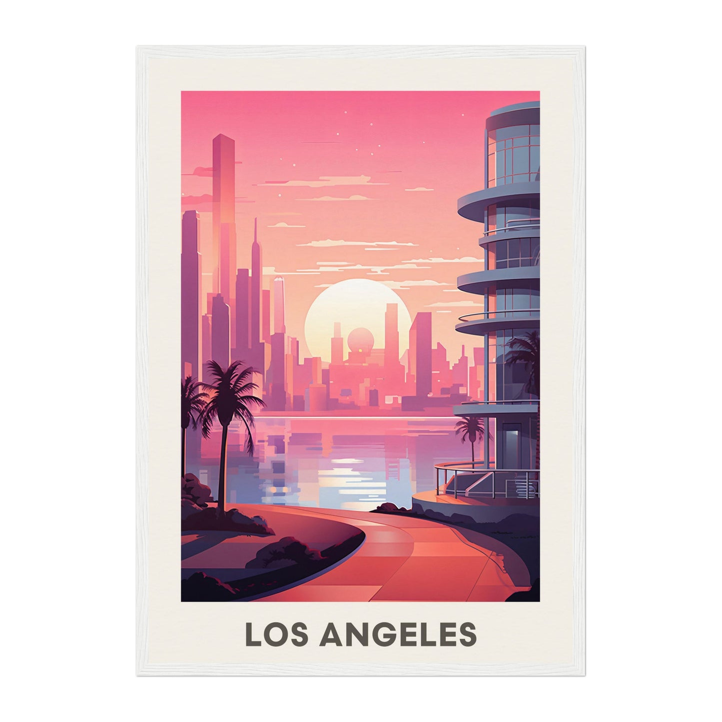 Los Angeles, United States Wall Art - Uncharted Borders