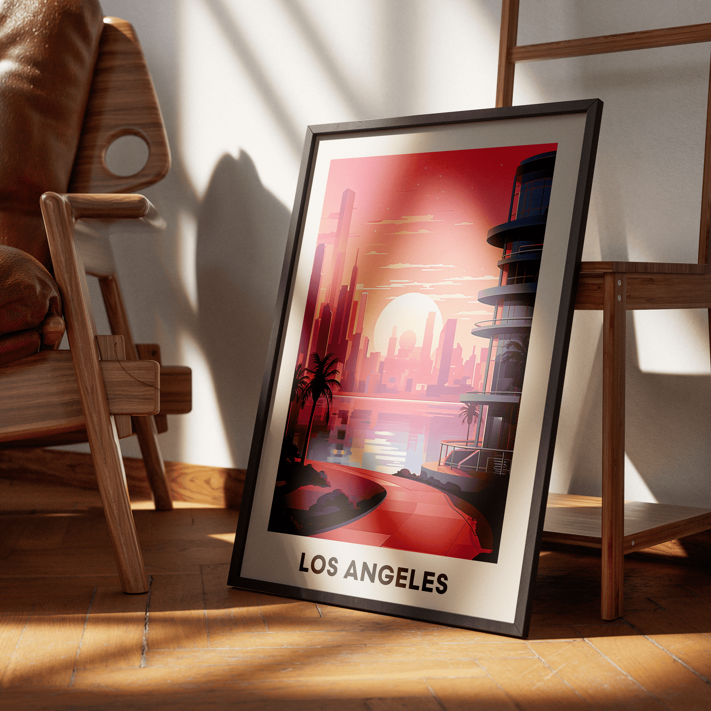 Los Angeles, United States Wall Art - Uncharted Borders